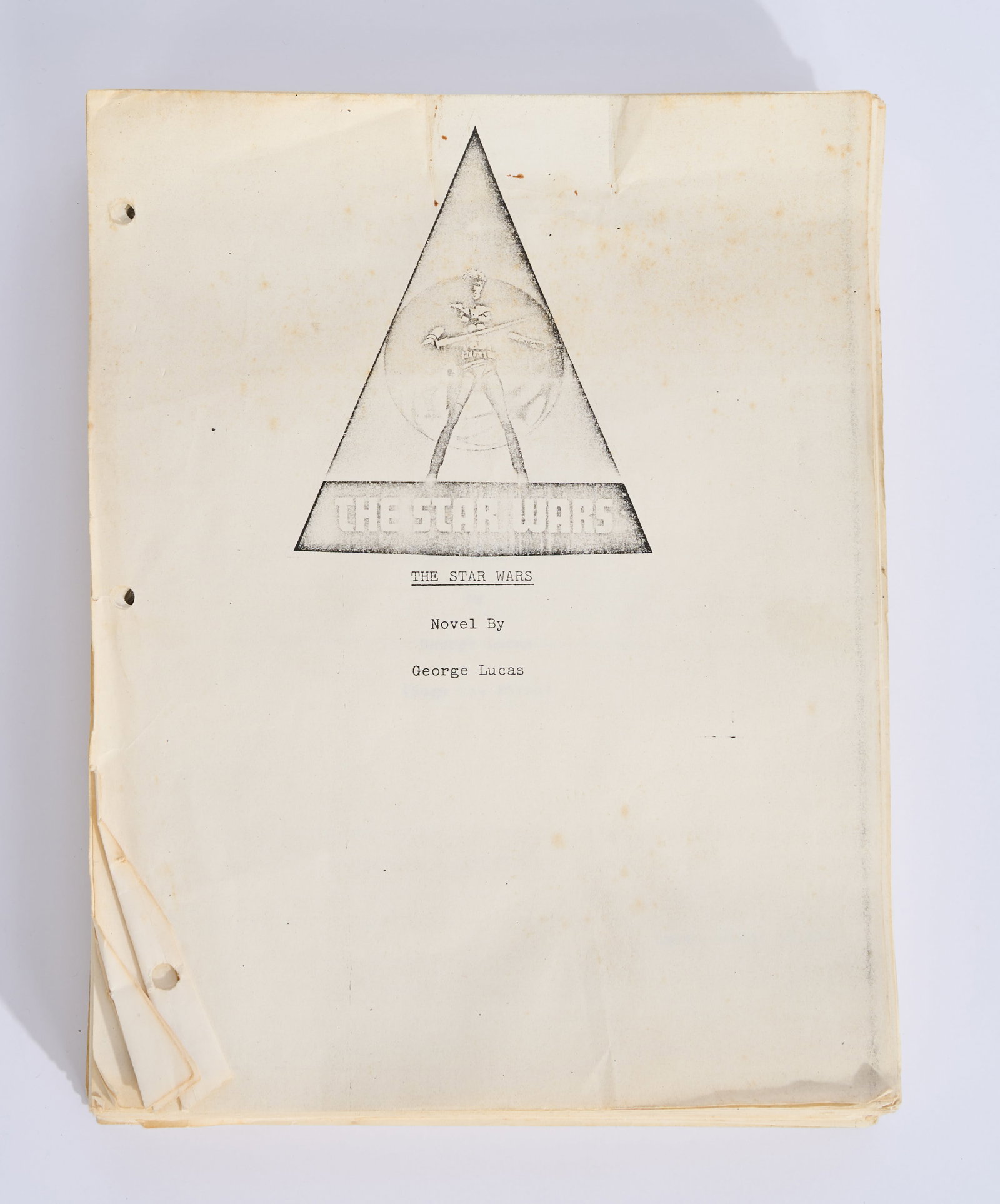 Star Wars | "The Star Wars" Novelization Manuscript (1 of 5)