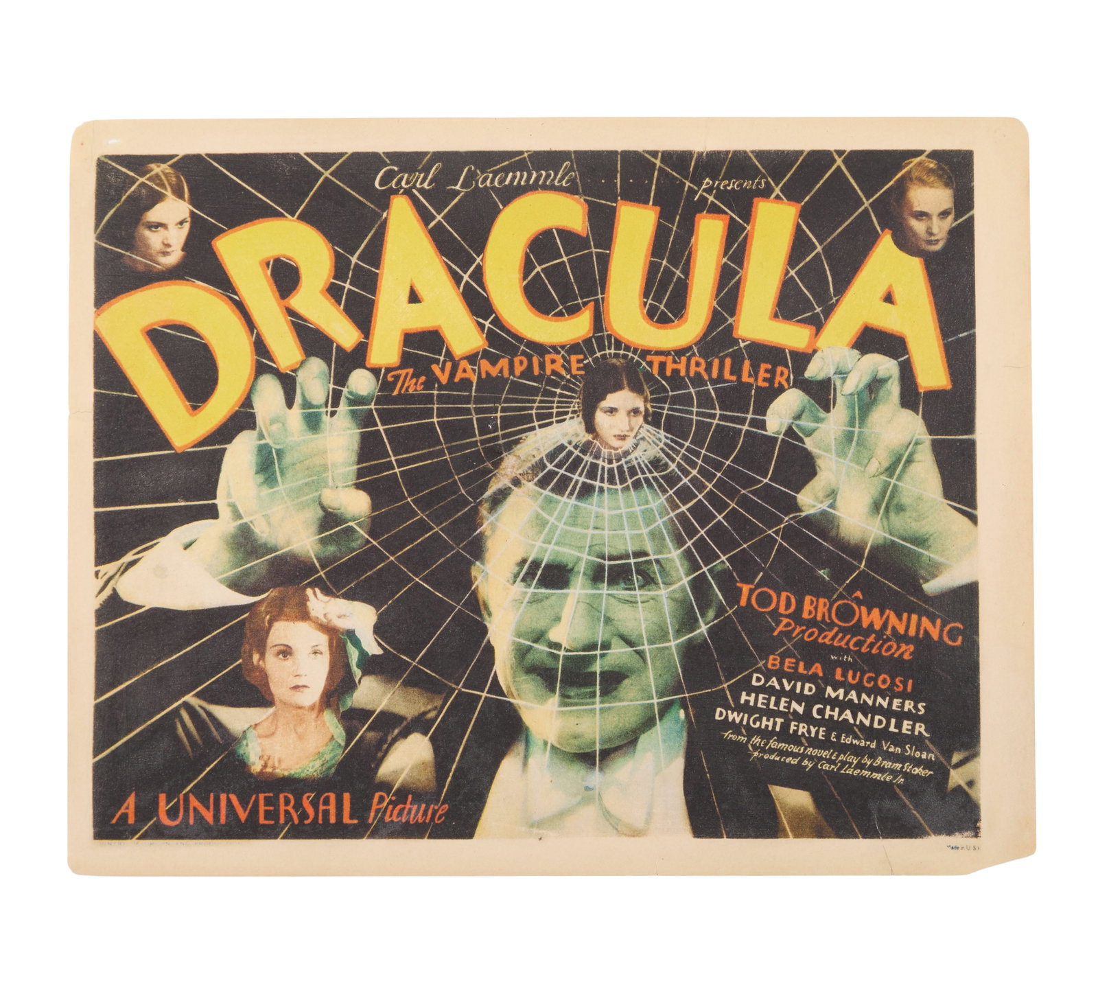 Dracula | 1931 Title Lobby Card (1 of 2)
