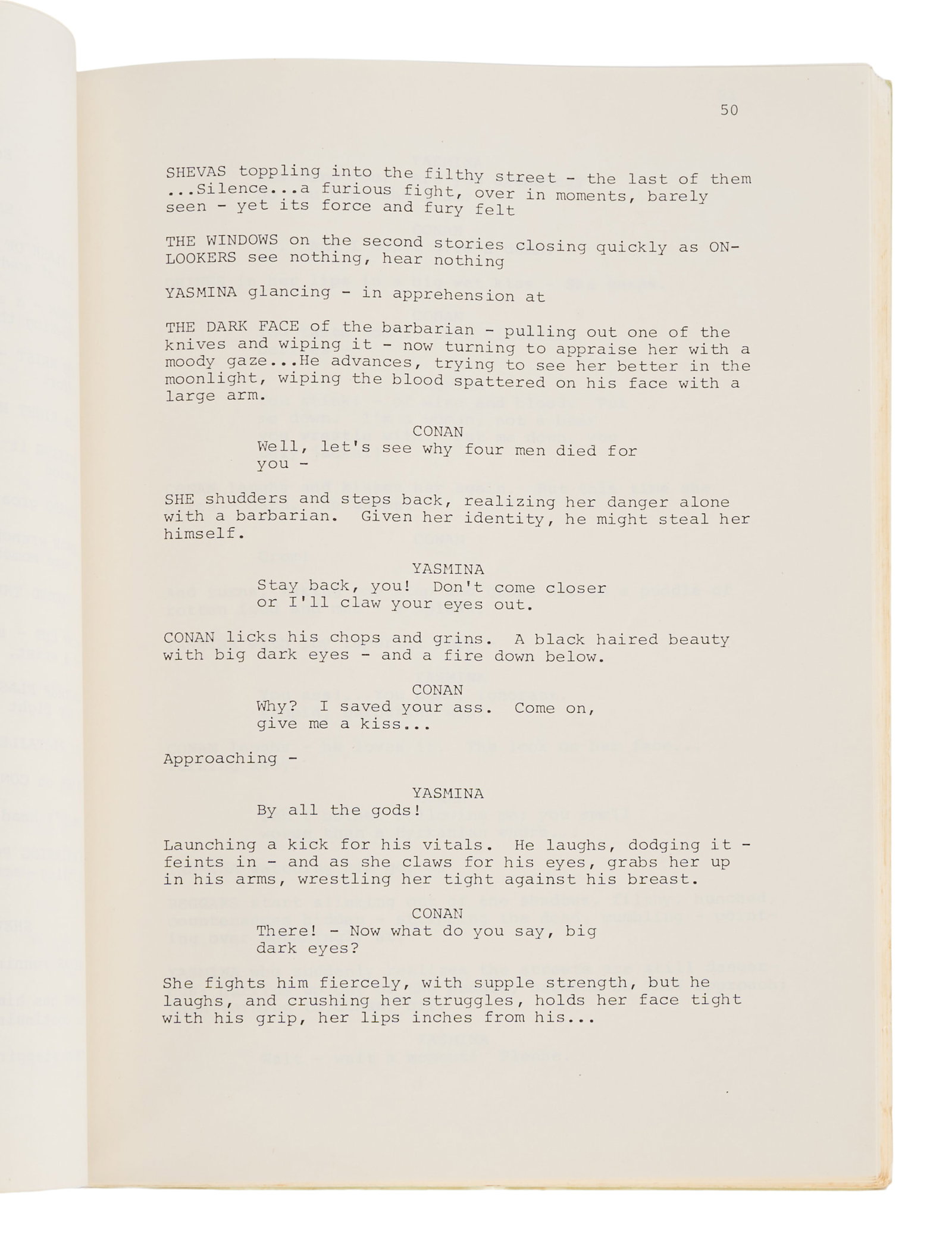 Conan the Barbarian | Production Script - 2