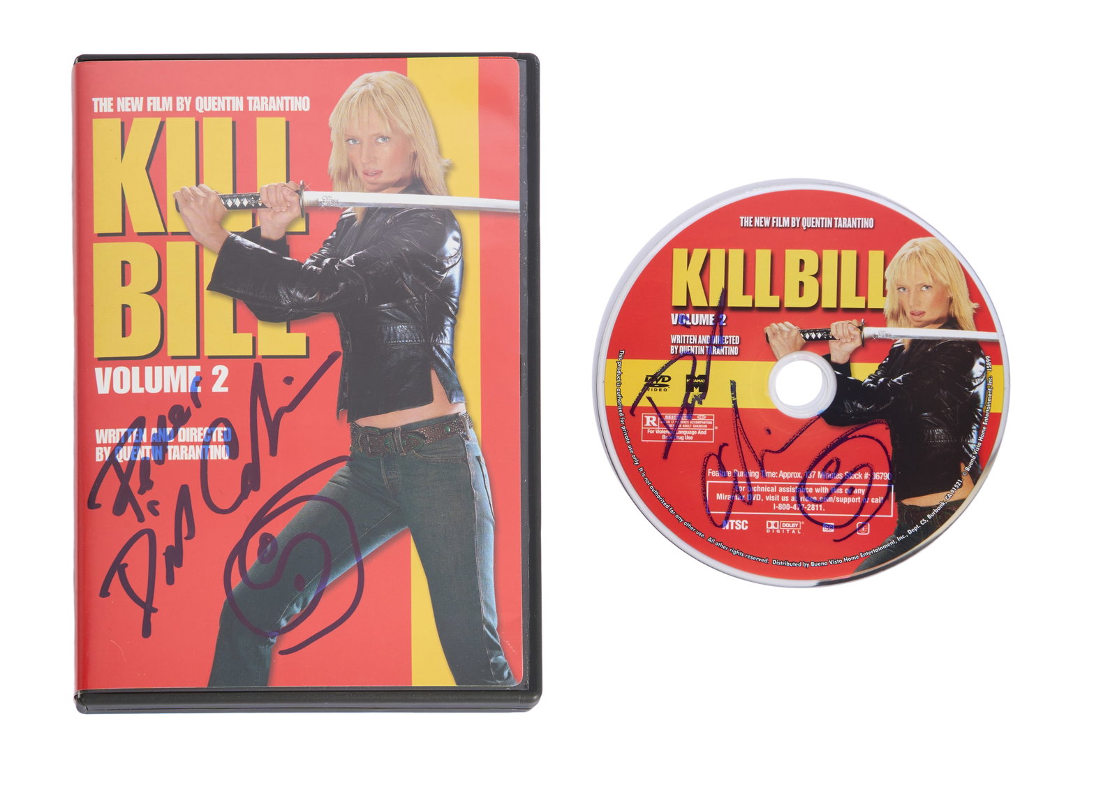Kill Bill: Volume 2 | David Carradine Signed DVD