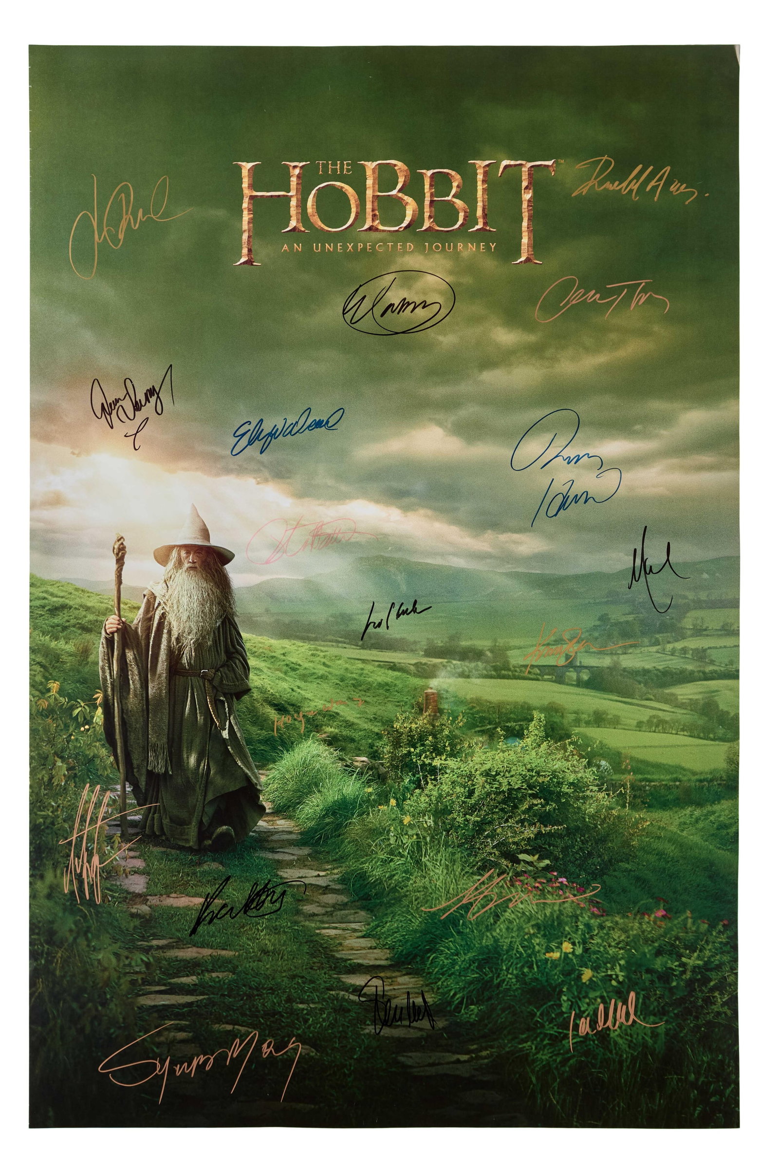 The Hobbit: An Unexpected Journey | Cast-Signed Poster  (1 of 19)