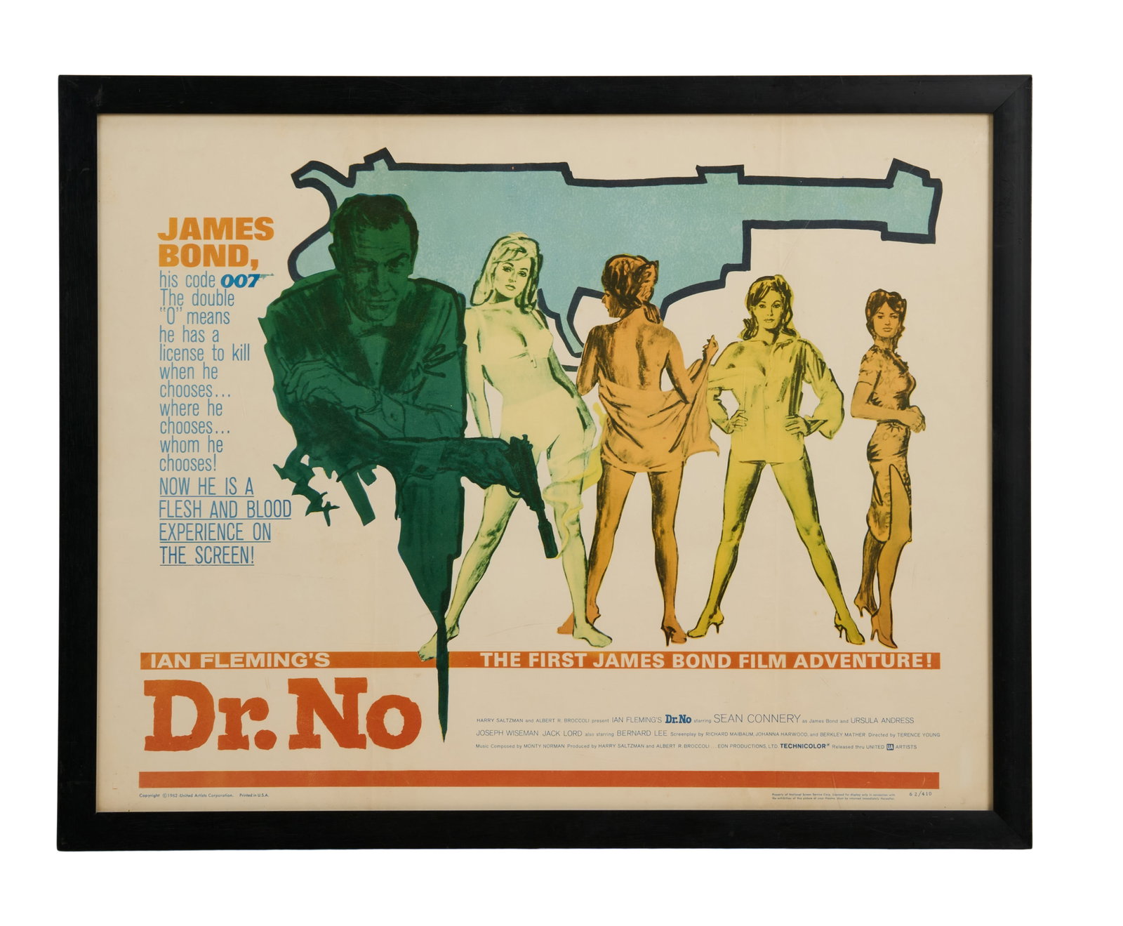 James Bond: Dr. No | Movie Poster (1 of 3)