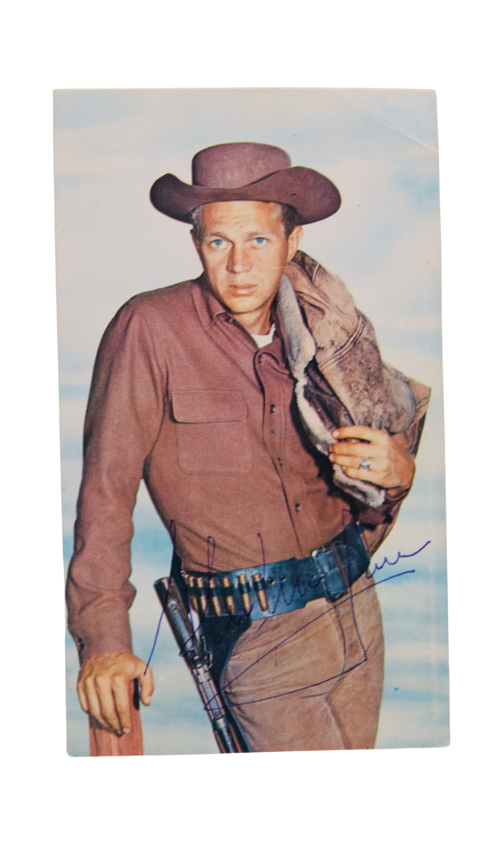 Steve McQueen | Signed Postcard (1 of 2)
