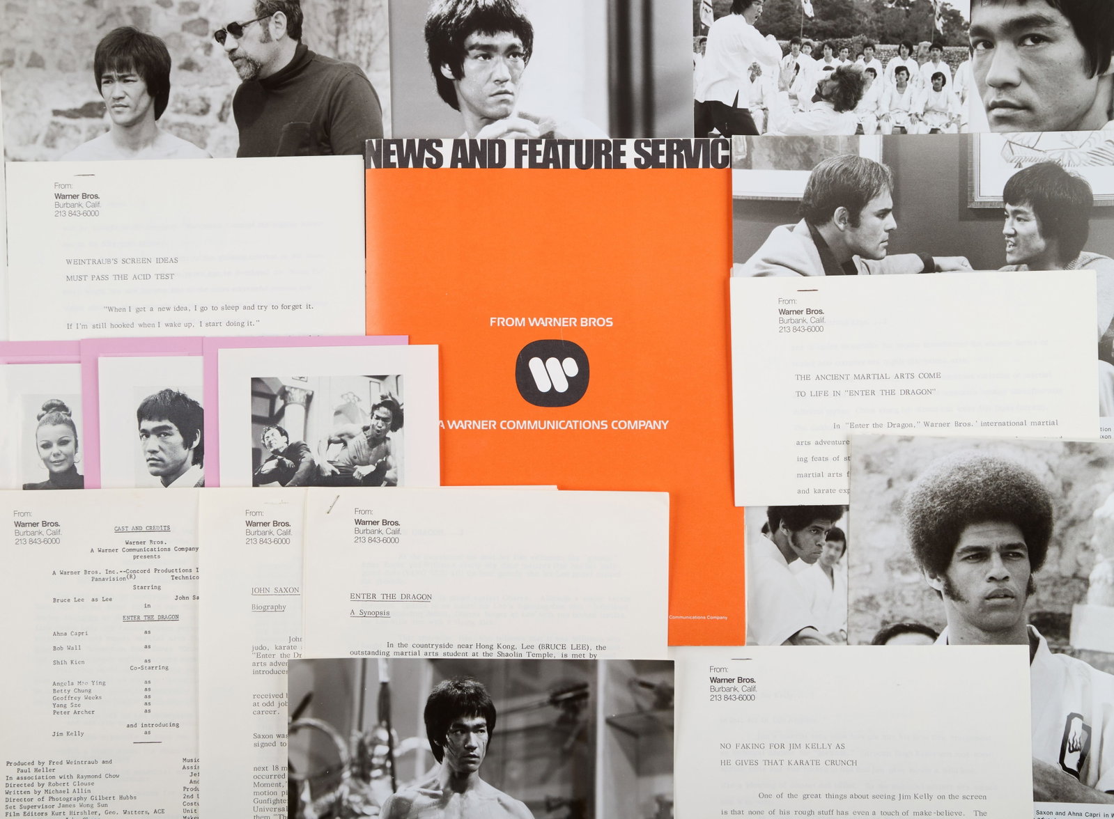 Bruce Lee | "Enter the Dragon" Press Kit (1 of 1)