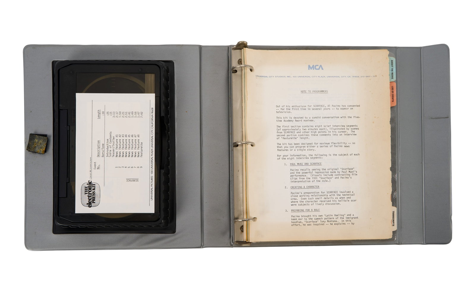 Scarface | Electronic Press Kit - 2