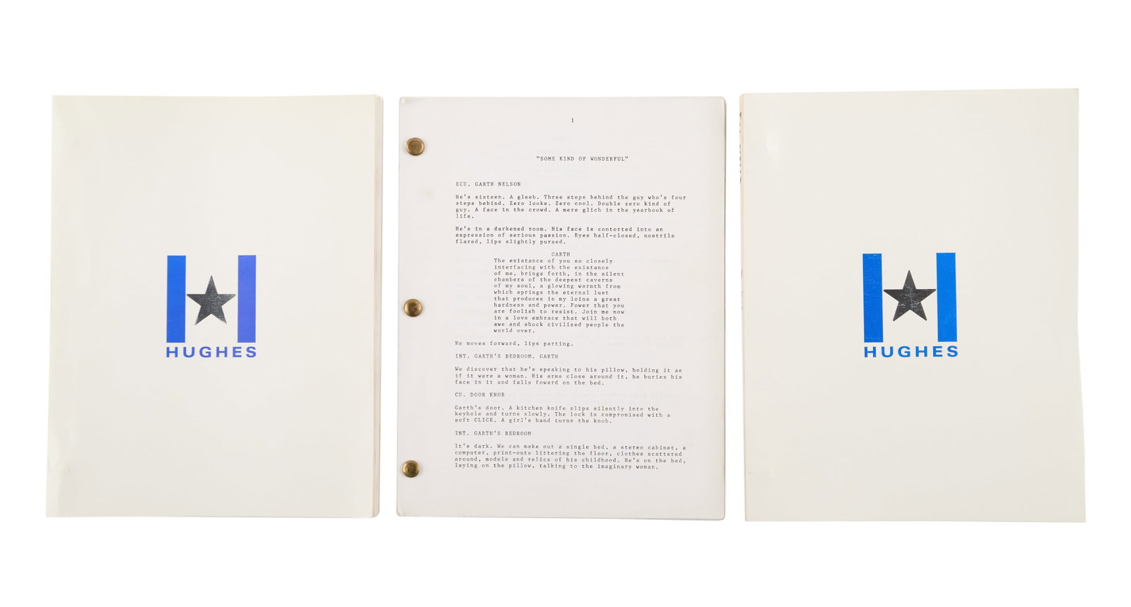 John Hughes | Production Scripts - "Some Kind of Wonderful," "Baby's Day Out," "Dennis the Menace" (1 of 8)