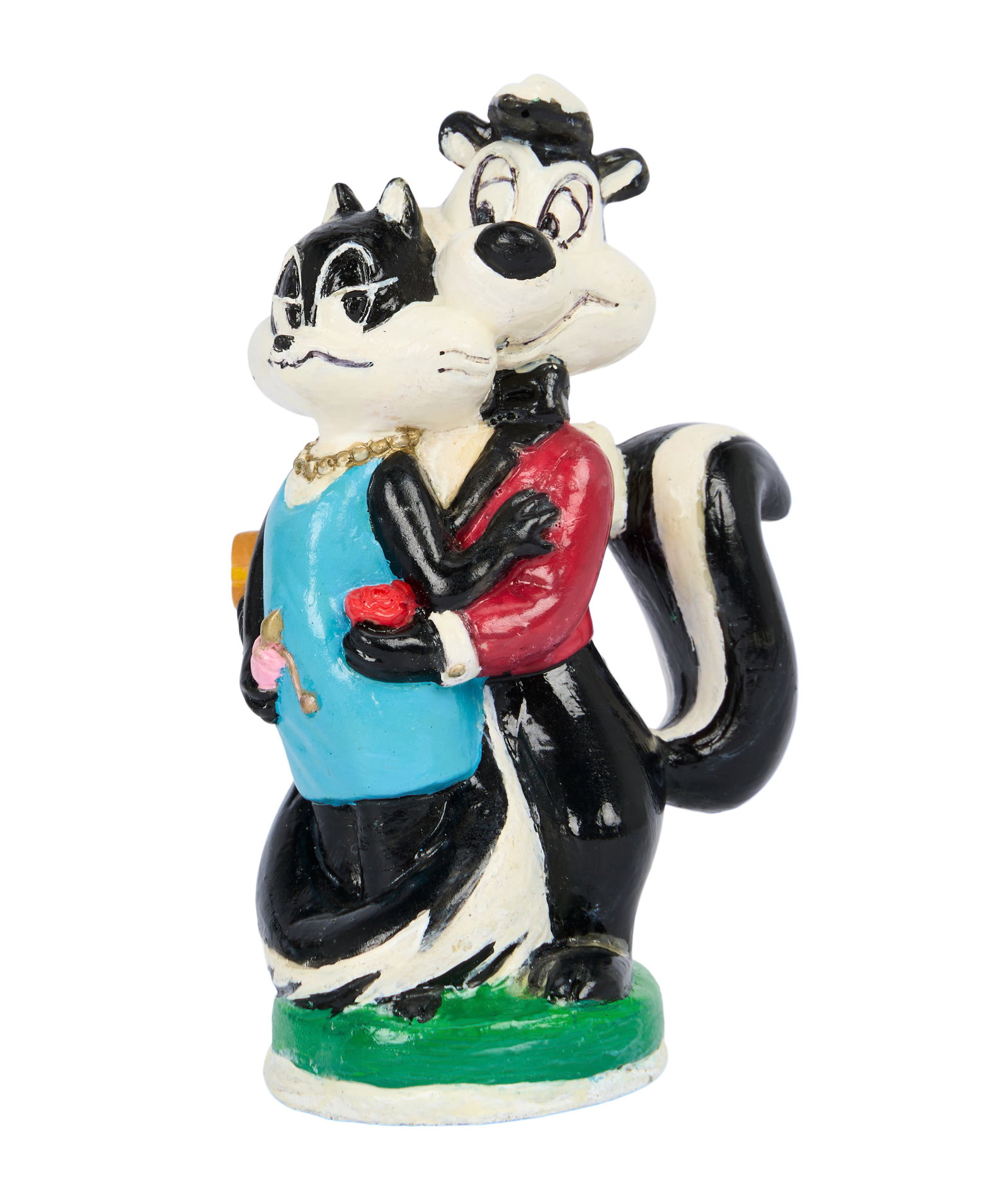 Looney Tunes | Pep? LePew and Penelope Pussycat Beer Stein Prototype with Original Design Maquette (1 of 6)
