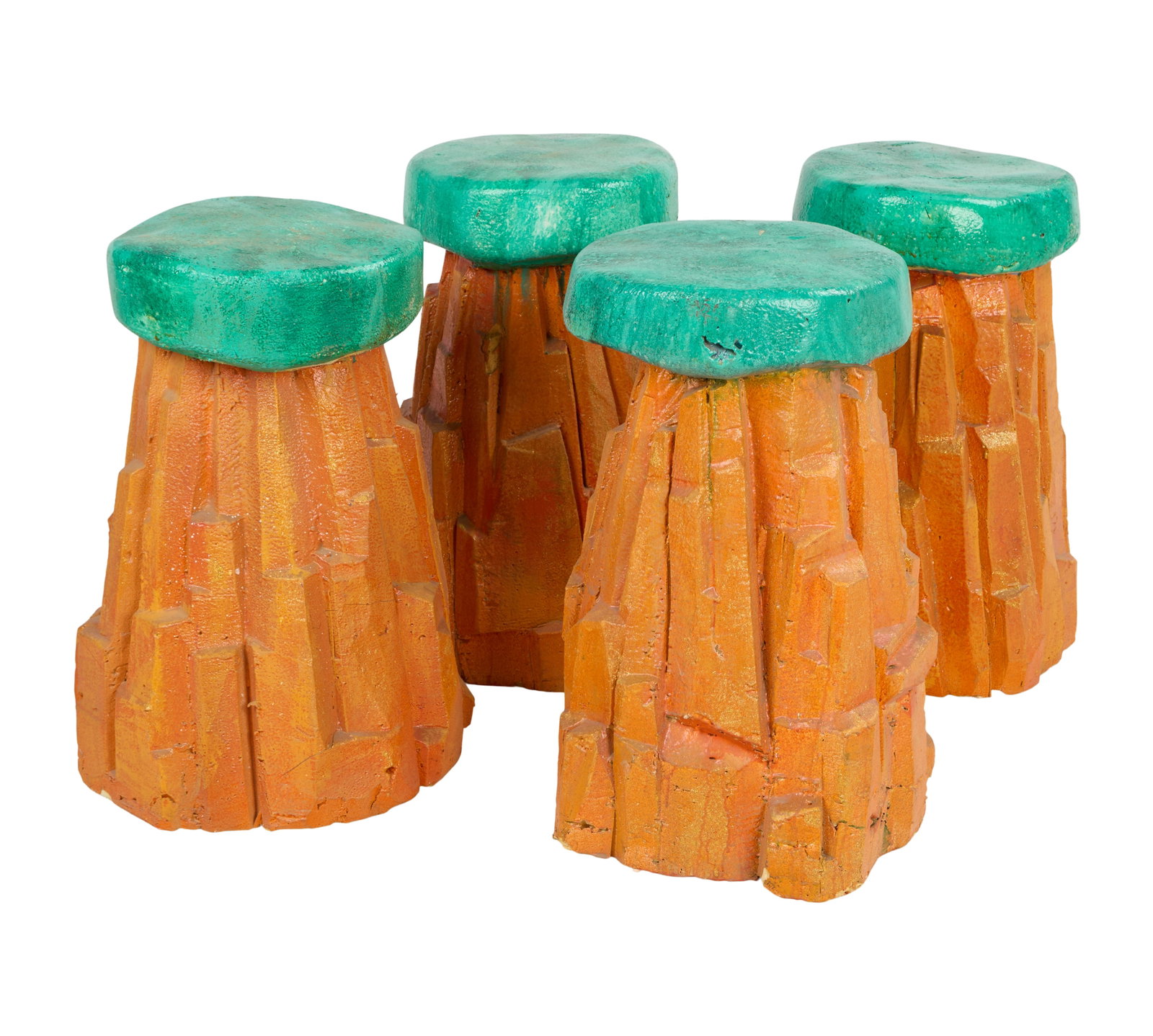 The Flintstones in Viva Rock Vegas | Four Rock Vegas Poolside Bar Stools (1 of 6)