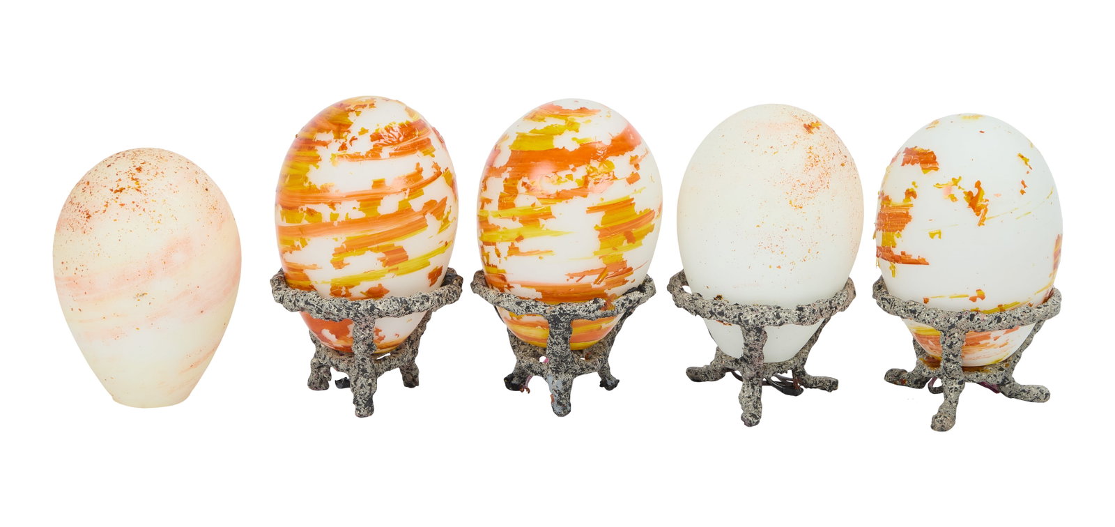 The Flintstones in Viva Rock Vegas | Four "Dinosaur Egg" Table Lamps (1 of 4)