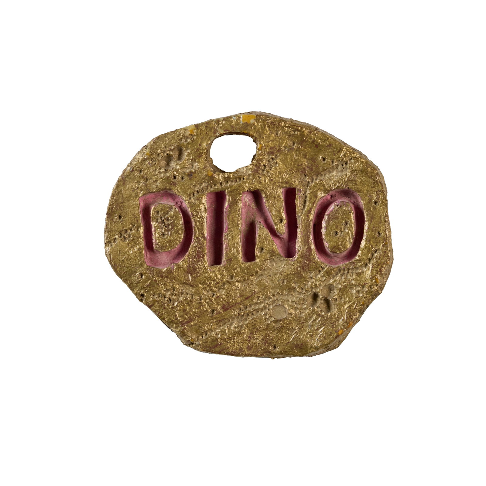 The Flintstones in Viva Rock Vegas | Dino Dog Tag Prop (1 of 3)