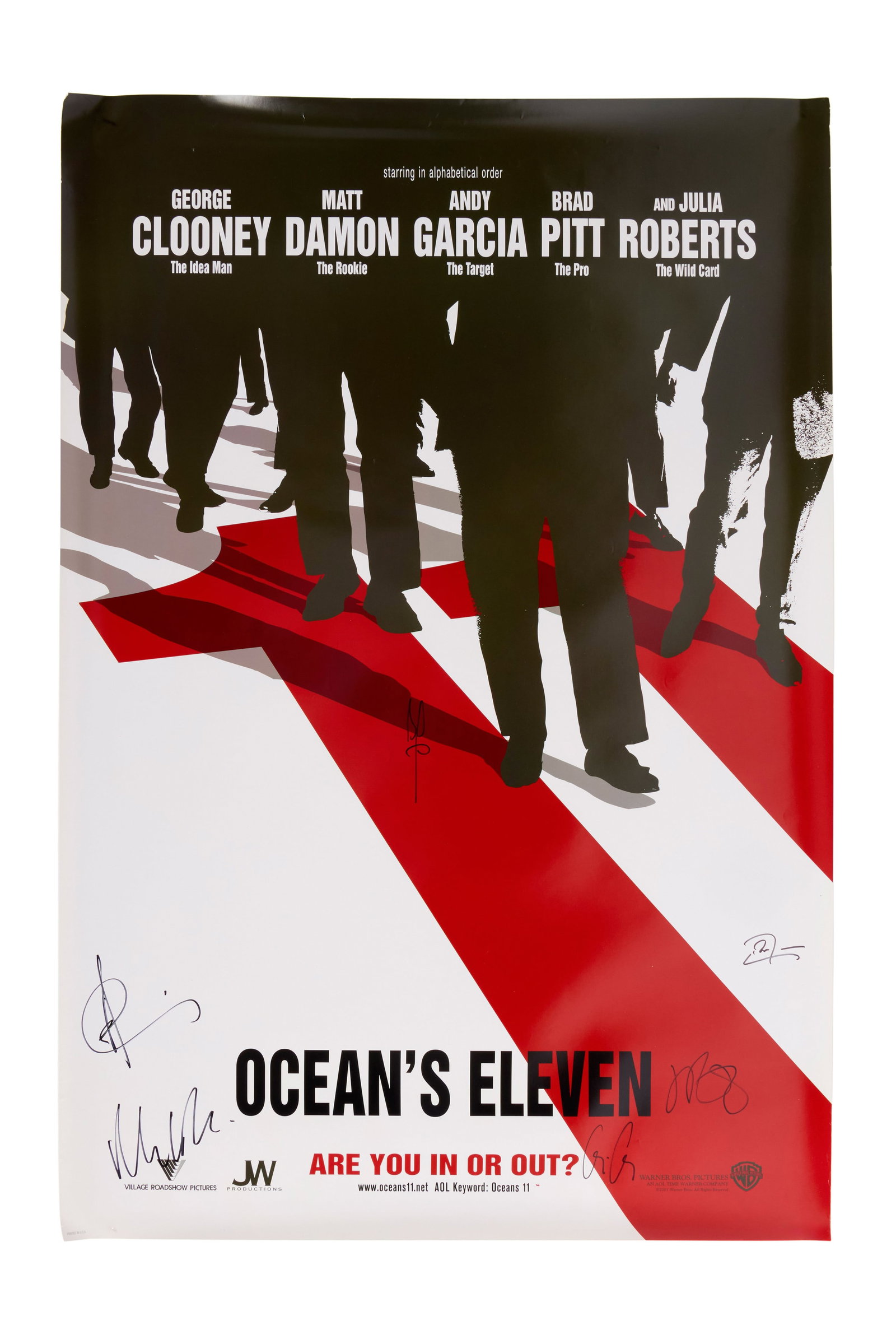 Ocean's Eleven | Cast-Signed Poster (1 of 4)