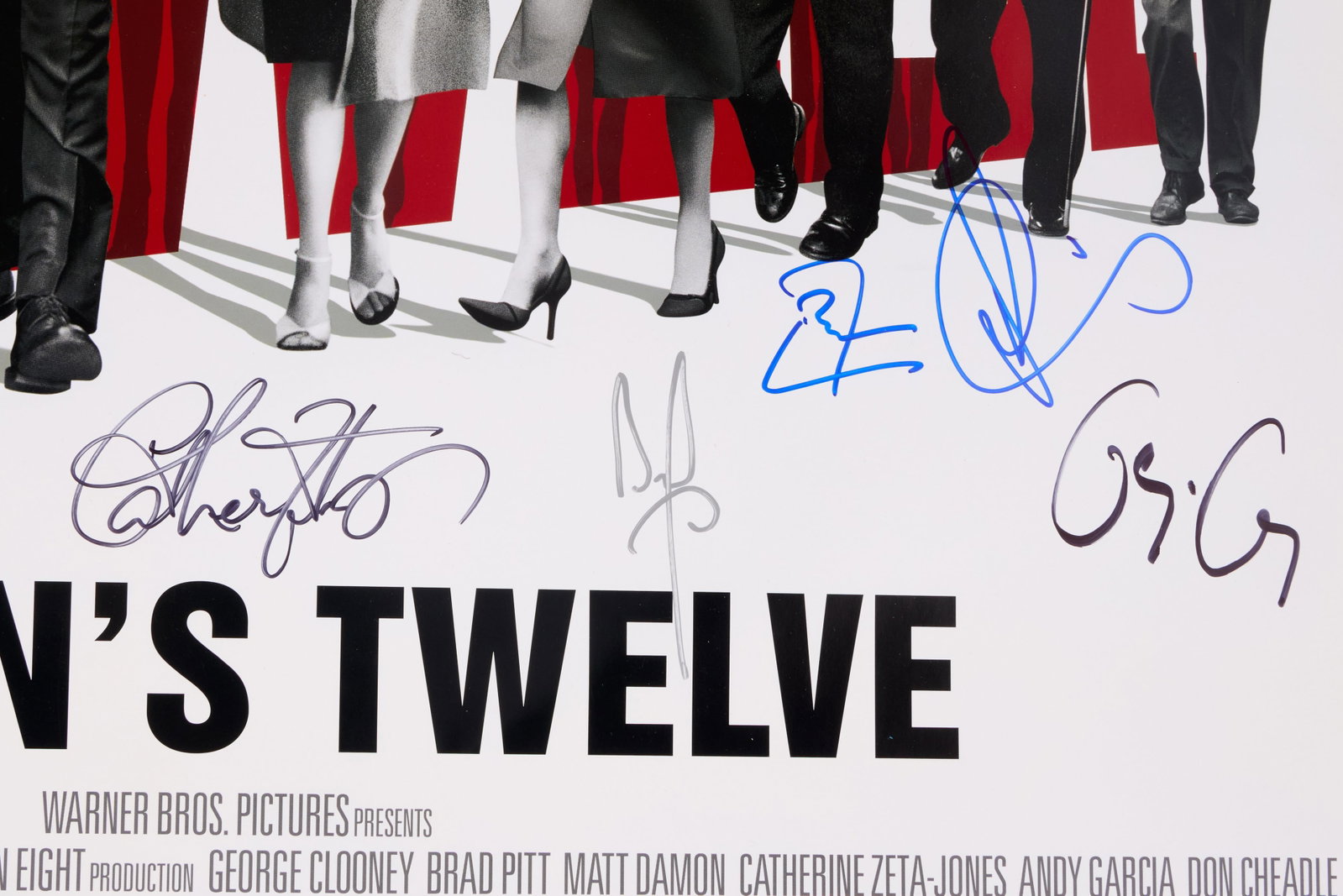 Ocean's Twelve | Cast-Signed Poster - 2