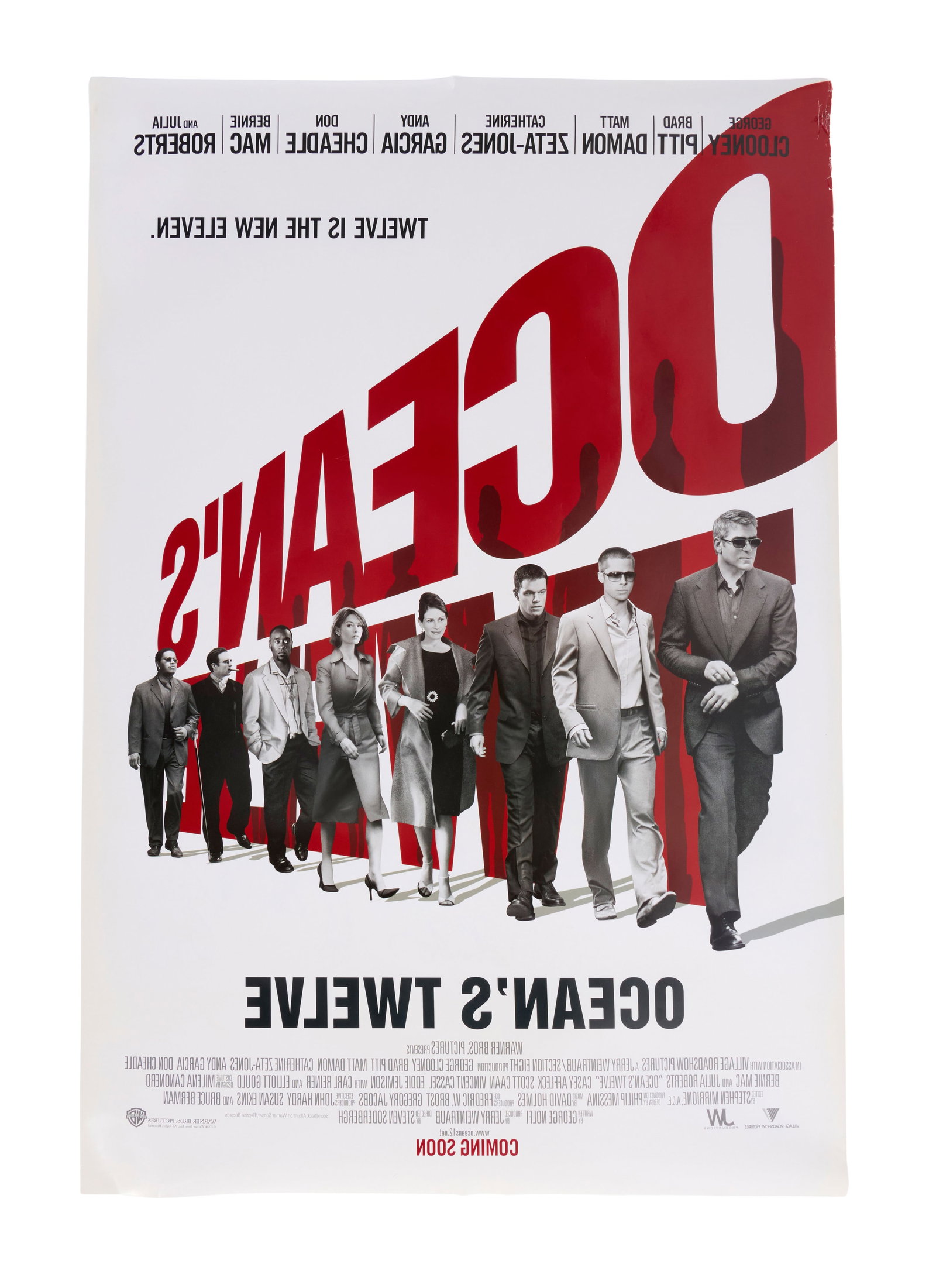 Ocean's Twelve | Cast-Signed Poster - 3