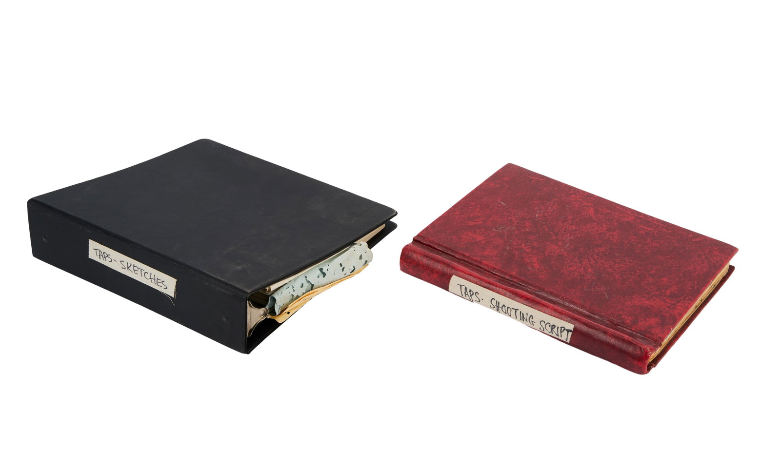 Taps | Director's Annotated Production Script with Storyboards Binder - 2