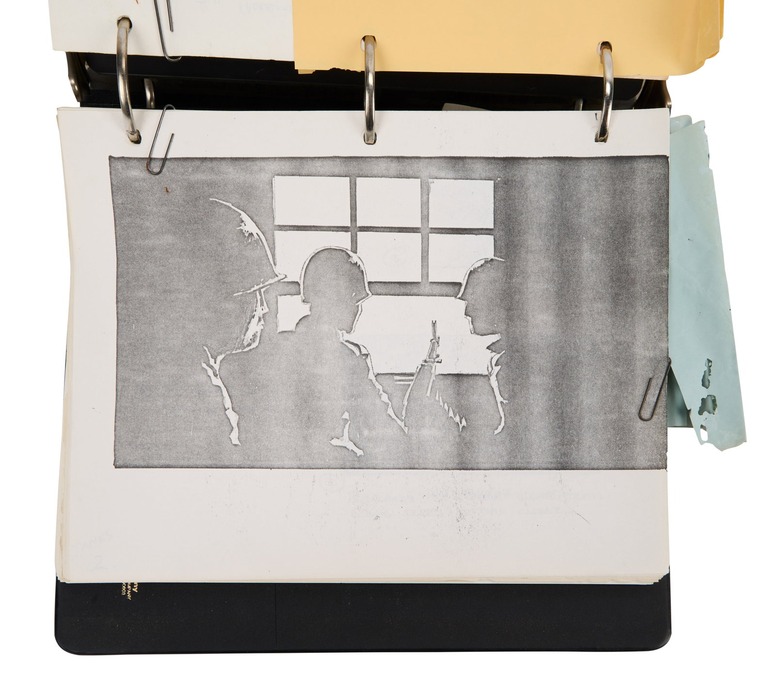 Taps | Director's Annotated Production Script with Storyboards Binder - 7