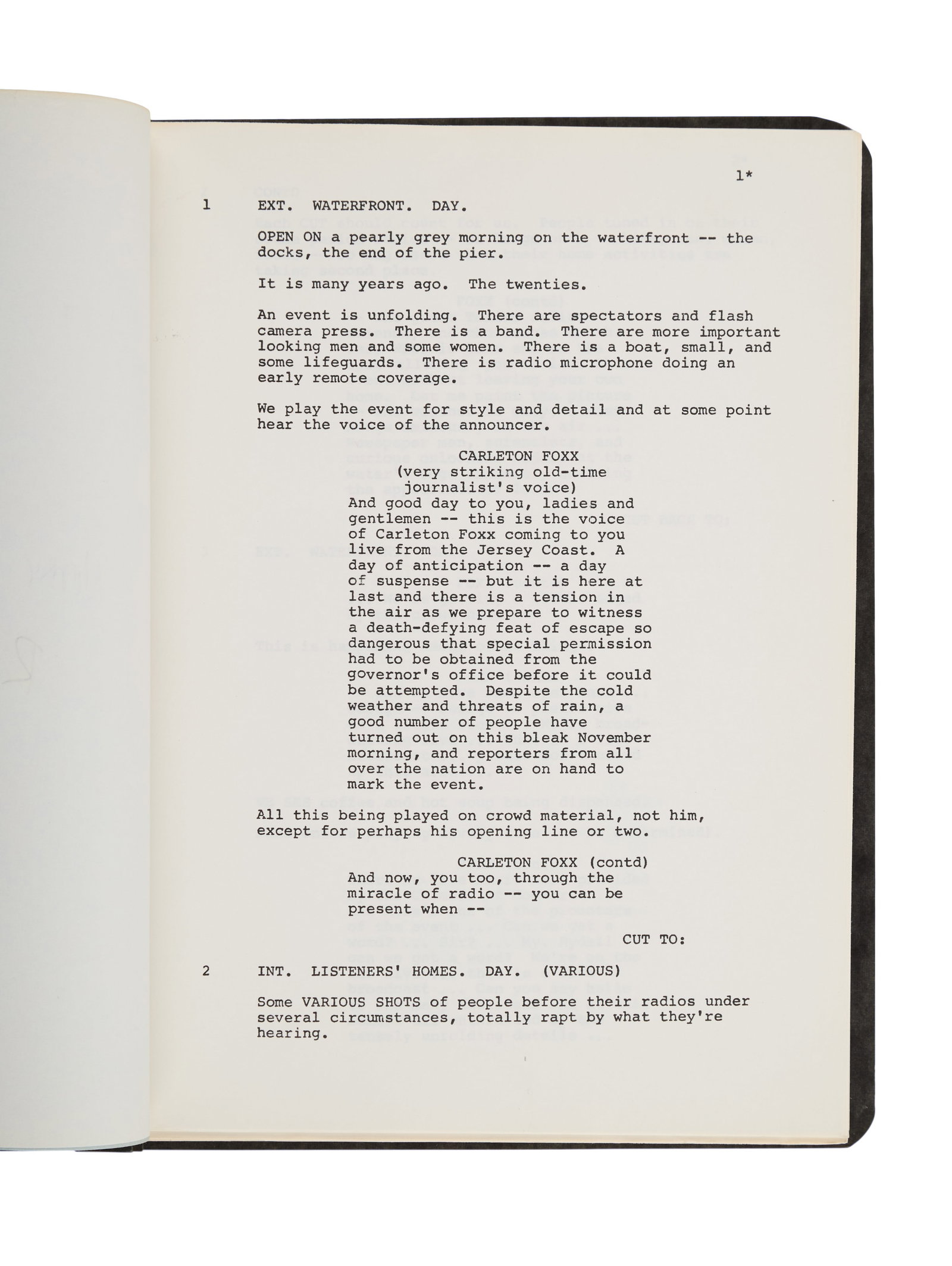 Radio Days | Production Script - 4