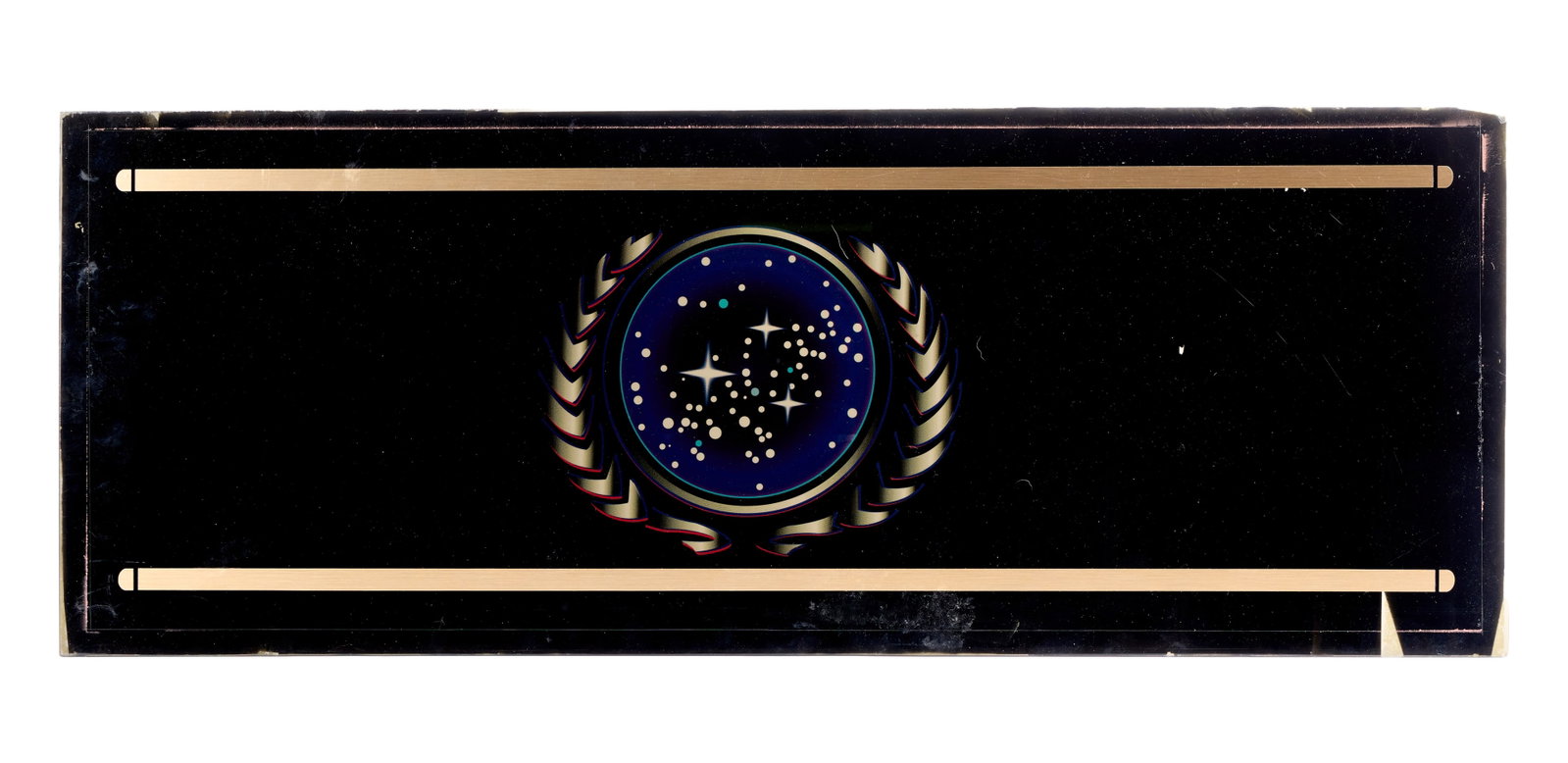 Star Trek: Insurrection | Captain's Yacht LCARS Panel: An LCARS panel from the production of Star Trek: Insurrection (Paramount Pictures, 1999), directed by Jonathan Frakes. This panel was used on the set of the Enterprise-E Captain's yacht, the