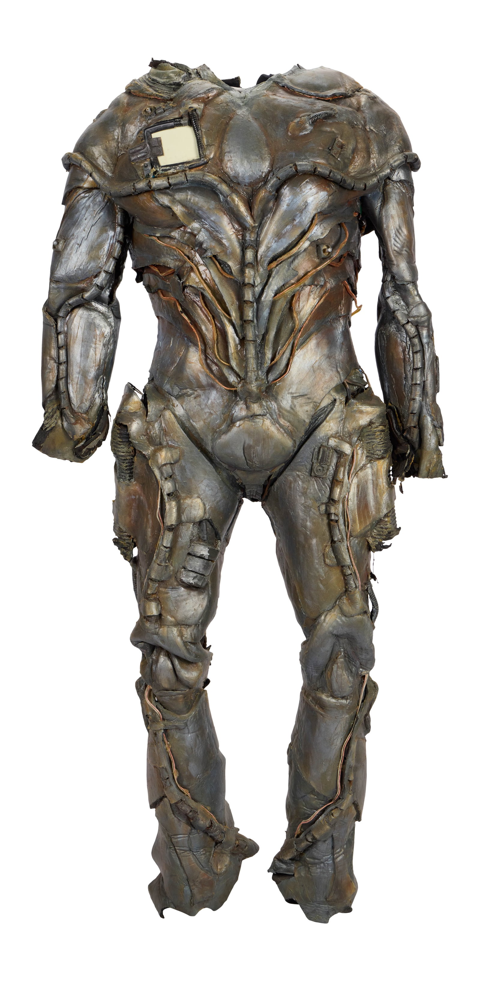 Star Trek: Voyager | One "Drone" Borg Costume: A three-piece Borg drone costume together with a pair of Borg boots worn by J. Paul Boehmer as One in the fifth season Star Trek: Voyager (UPN, 1995-2001) episode "Drone," first broadcast October 21, 