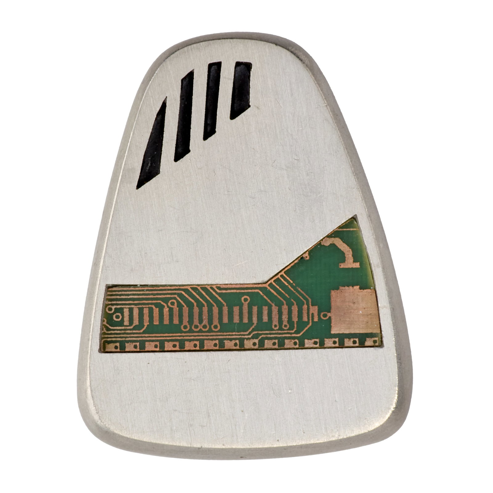 Star Trek: Voyager | The Doctor's Mobile Emitter Prop: A mobile emitter prop from the production of Star Trek: Voyager (UPN, 1995-2001). First introduced in the episode "Future's End, Part II," the mobile emitter was a twenty-ninth century device that