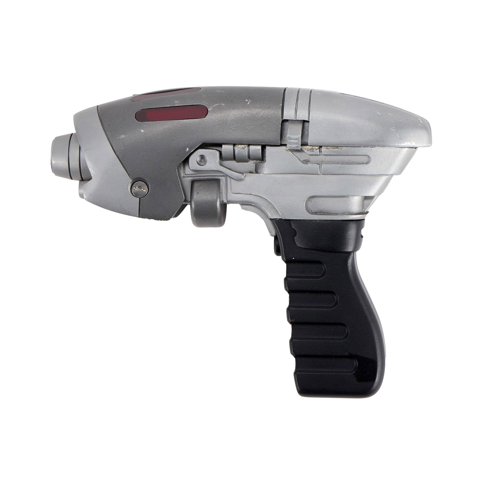 Star Trek: The Experience | Starfleet Phase Pistol Prop: A prop Starfleet phase pistol based on the design from Star Trek: Enterprise (UPN, 2001-2005), which was used as part of the live attraction Star Trek: The Experience, which opened in Las Vegas in Jan