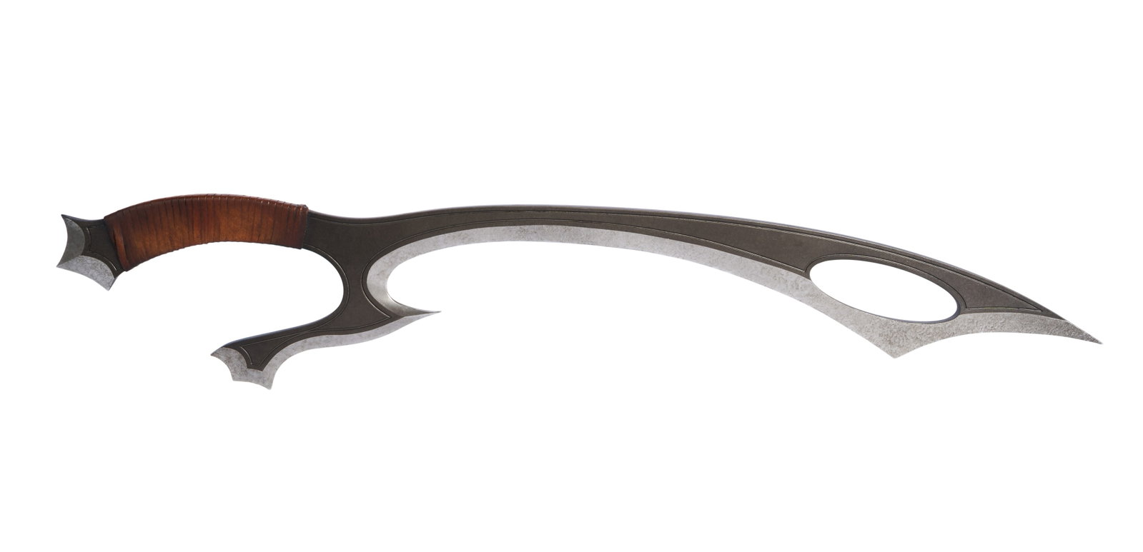 Star Trek: Picard | Worf?s Kur?leth Prop: A Kur'leth prop from the production of Star Trek: Picard (Paramount Plus, 2020-2023). Designed by Dan Curry for Worf (Michael Dorn) to wield during the third season of Star Trek: Picard, this sword