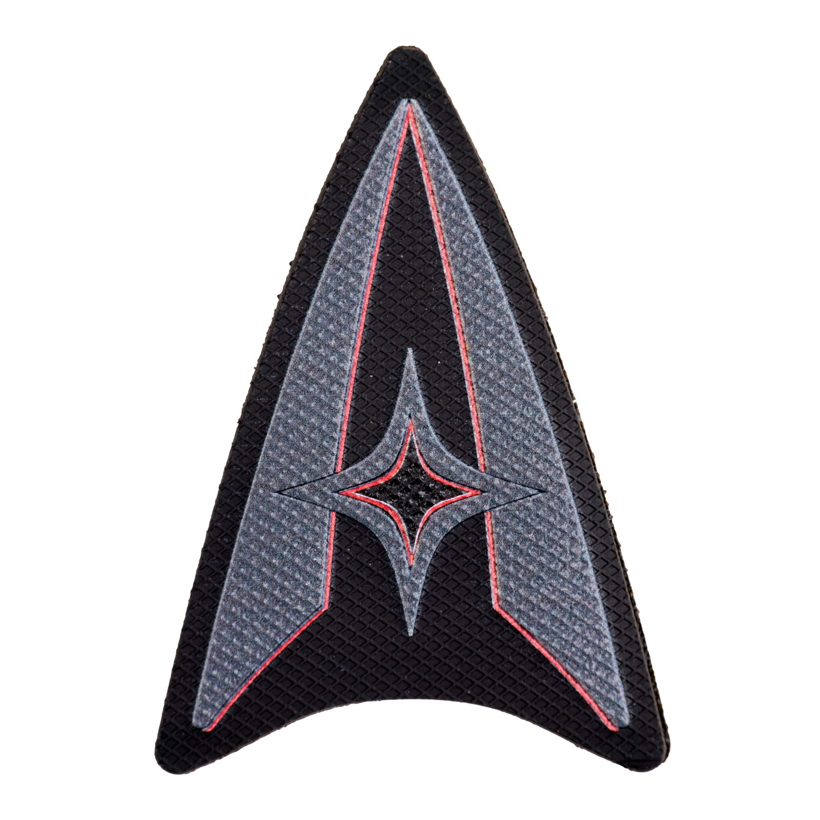 Star Trek: Picard | Confederation Patch: A patch for the Confederation of Earth, an authoritarian regime from an alternate timeline created by Q (John de Lancie), from the production of Star Trek: Picard (Paramount Plus, 2020-2023). A black
