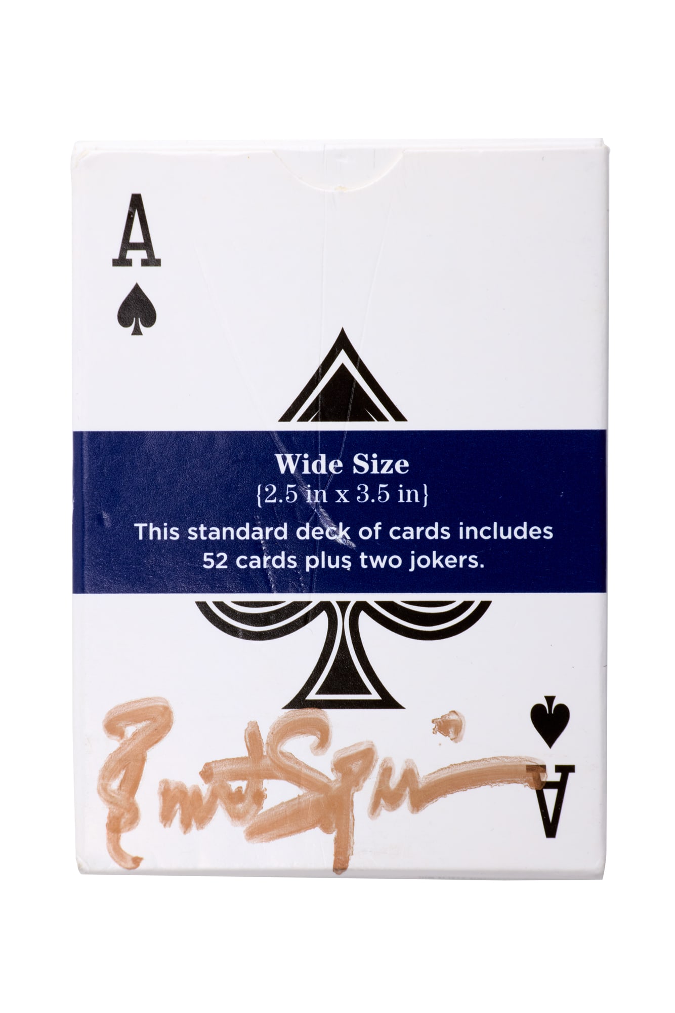 Star Trek: Picard | Brent Spiner Signed Prop Poker Deck (1 of 4)