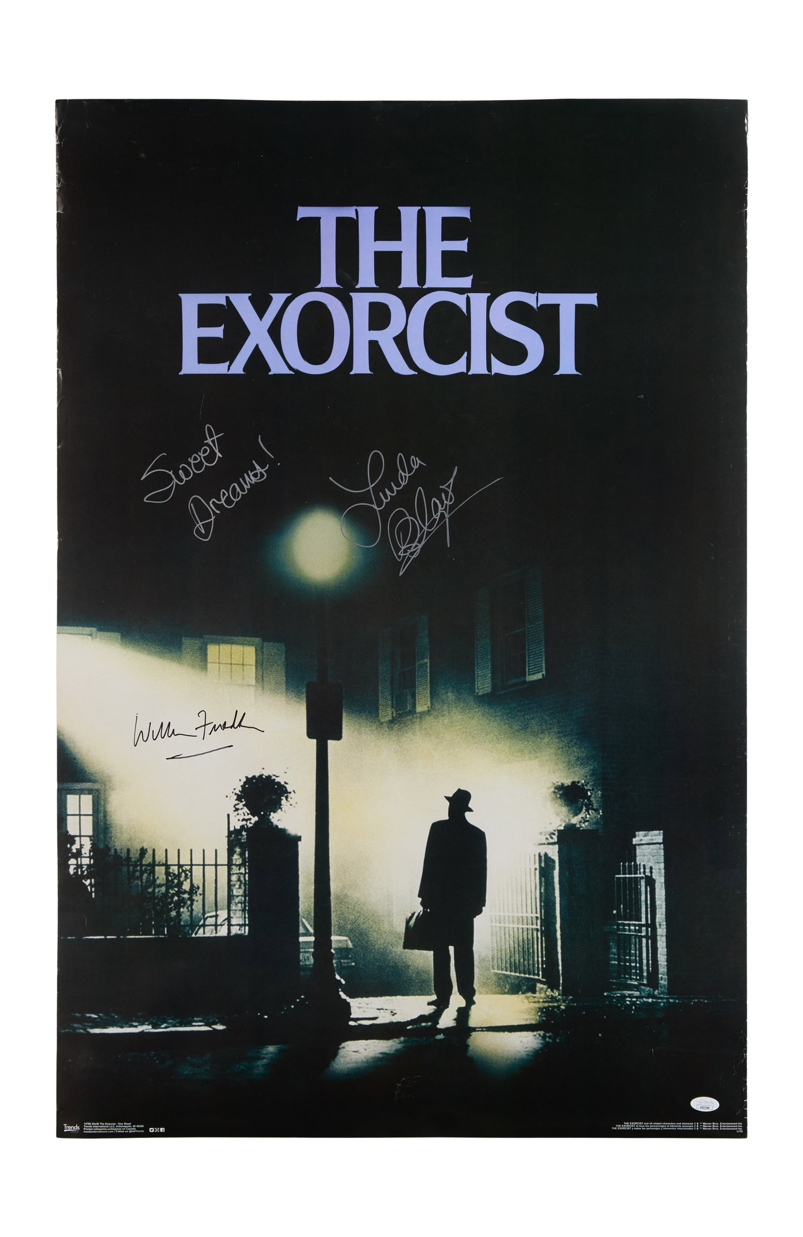 The Exorcist | William Friedkin and Linda Blair Signed Poster Reprint (1 of 4)