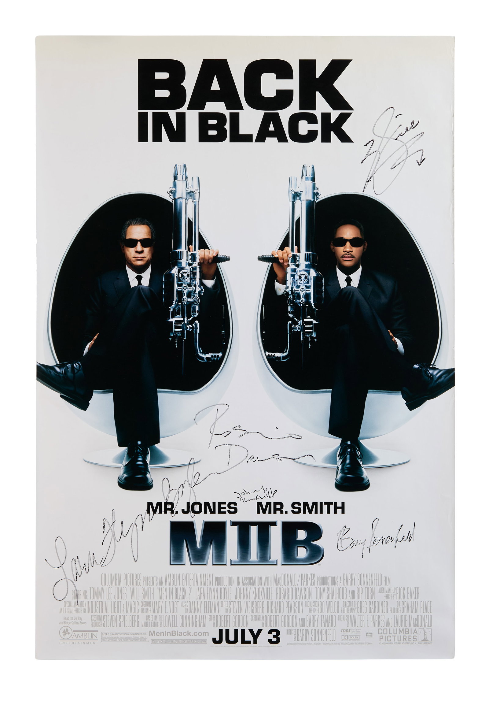 Men in Black II | Cast-Signed Poster (1 of 6)