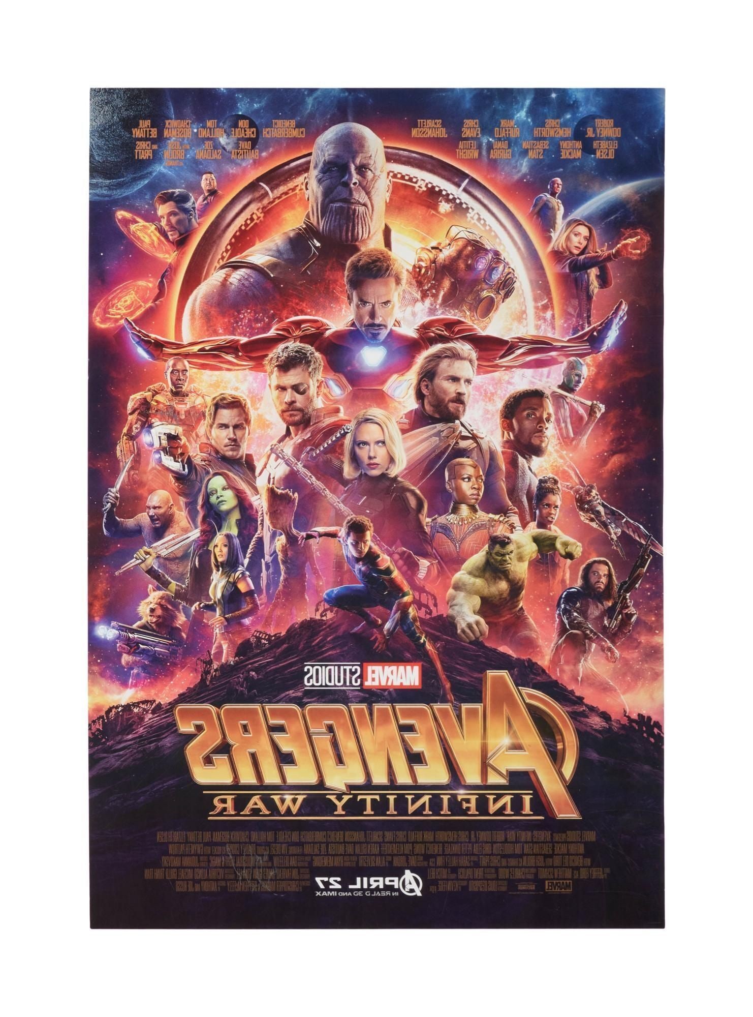 Avengers: Infinity War | Cast-Signed Poster - 2