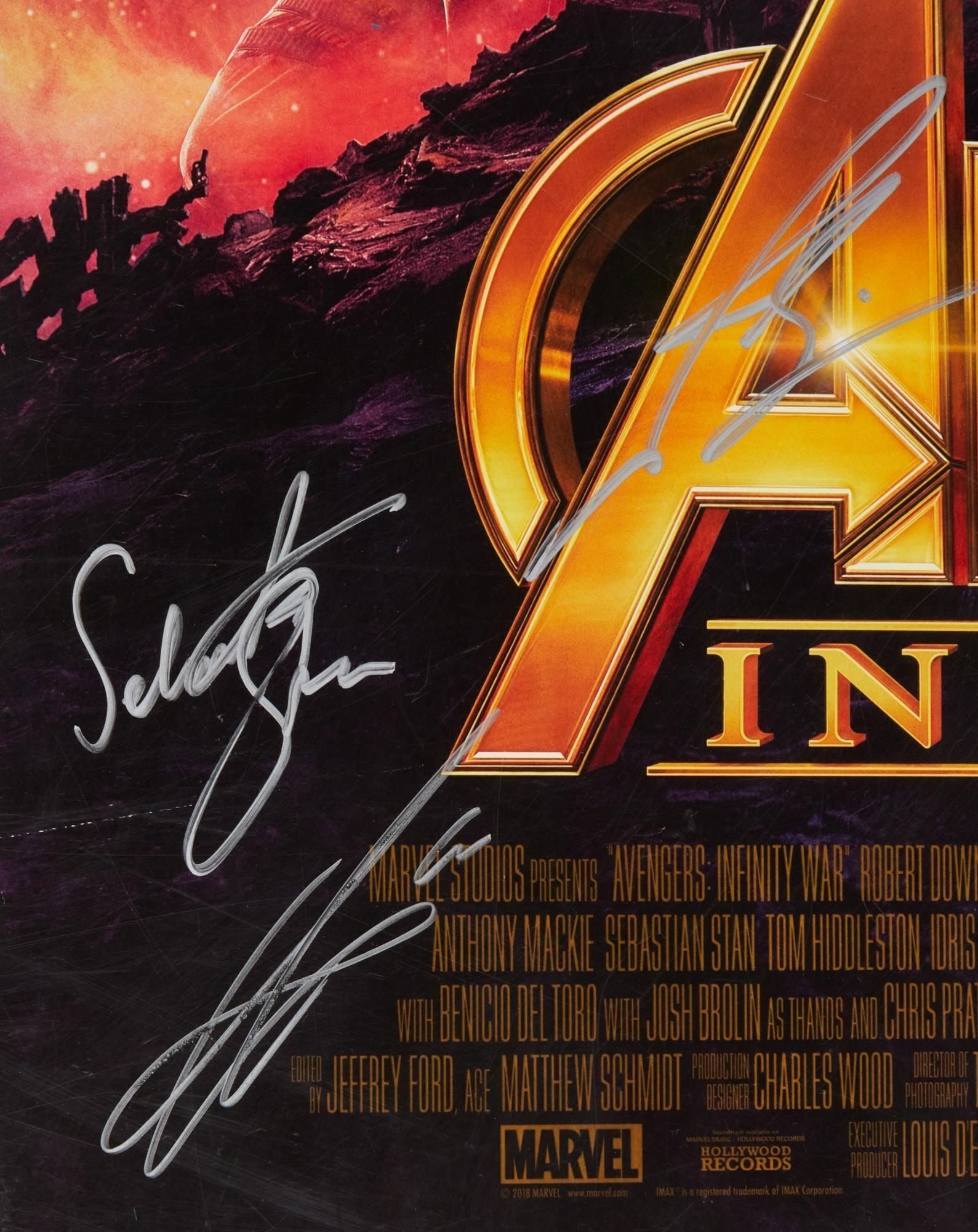 Avengers: Infinity War | Cast-Signed Poster - 3