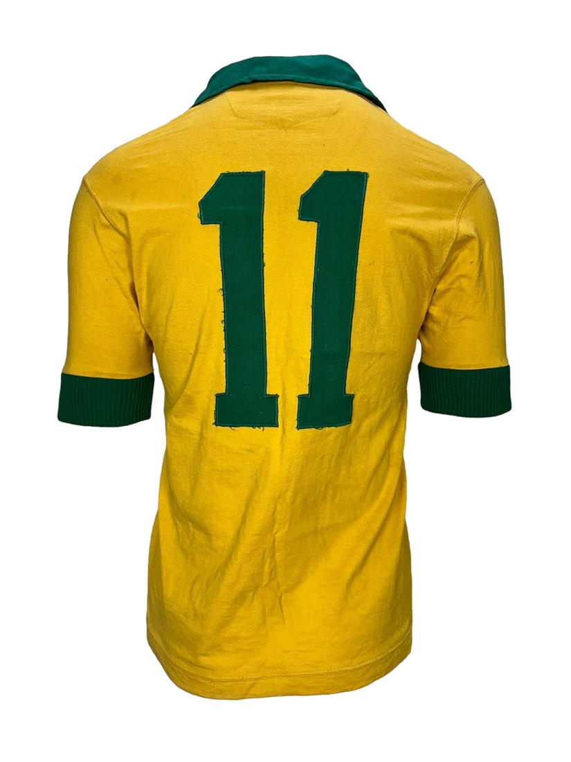 Mario Jorge Lobo Zagallo | Match-Worn 1958 Brazil Jersey (MEARS) (1 of 4)