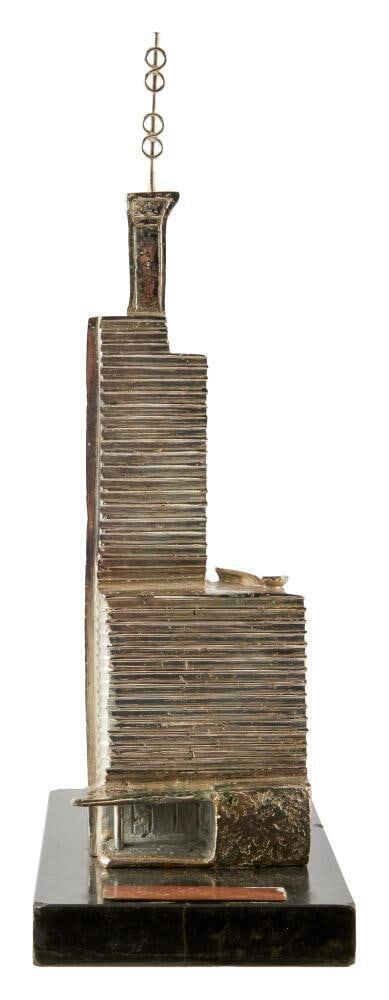 Pele | 1964 ?Best of Football? Tribute Trophy: A tribute trophy presented to Pele declaring him the best football player in 1964. The engraved plaque reads, "Os Melhores do Futebol / Pele / 1964." [The Best of Football / Pele / 1964]. PROVENANCE