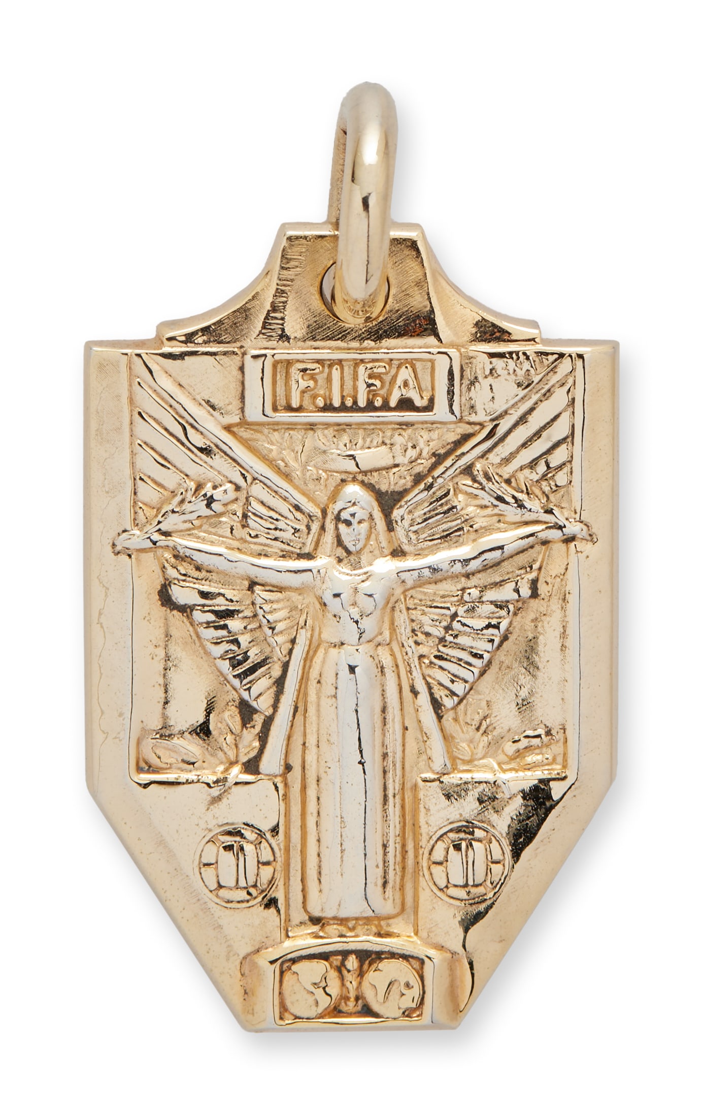 Baldocchi | 1970 World Cup Brazil 1st Place Medal: A gold medal from the 1970 World Cup, awarded to Jose Guilherme Baldocchi. Baldocchi was part of the Brazil national football team (along with Pele) that was victorious in the 1970 World Cup. It was
