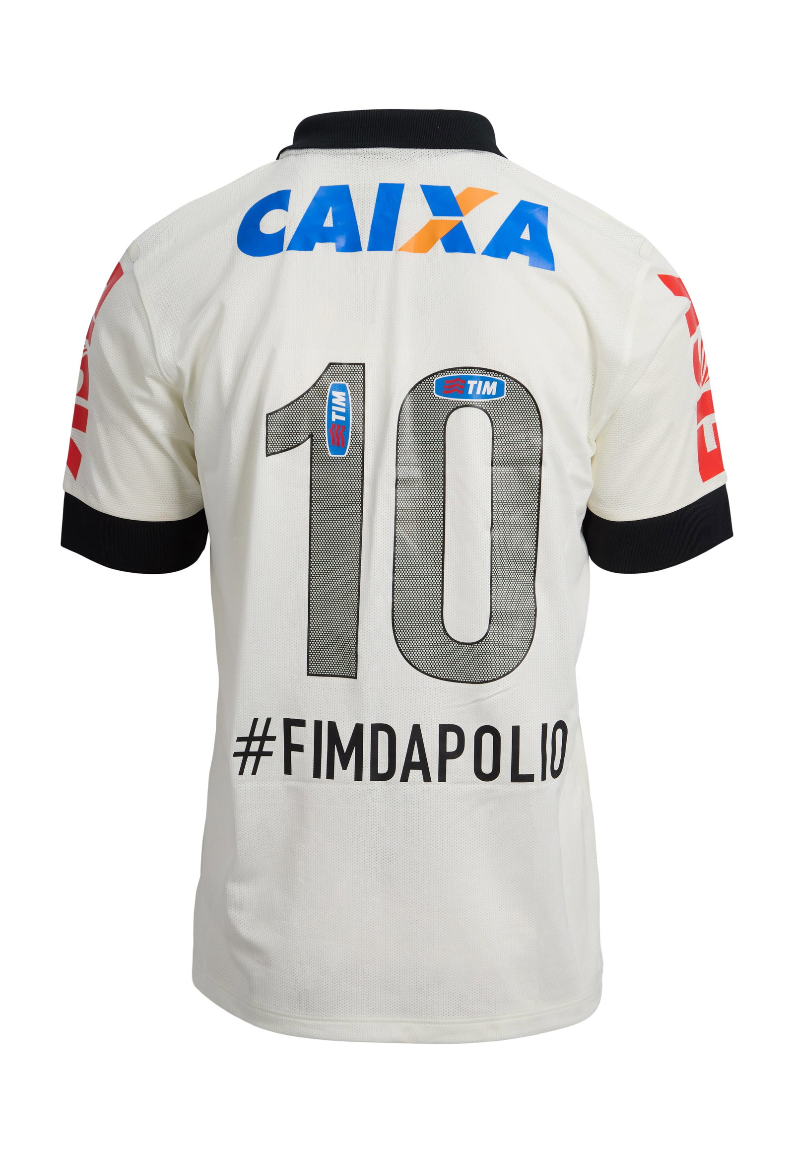 Douglas | Match-Worn 2013 Corinthians Jersey (MEARS): A Nike brand Corinthians jersey match-worn during the 2013-2014 season by Douglas dos Santos, known as Douglas.