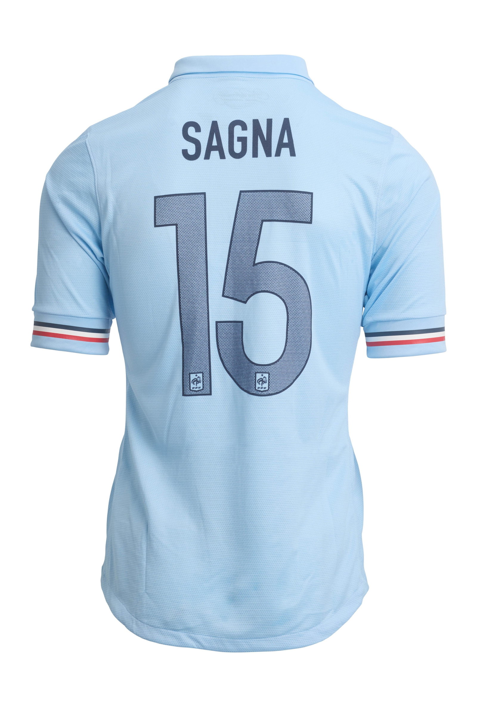 Bacary Sagna | Match-Worn 2013 France vs. Brazil Jersey (MEARS) (1 of 3)