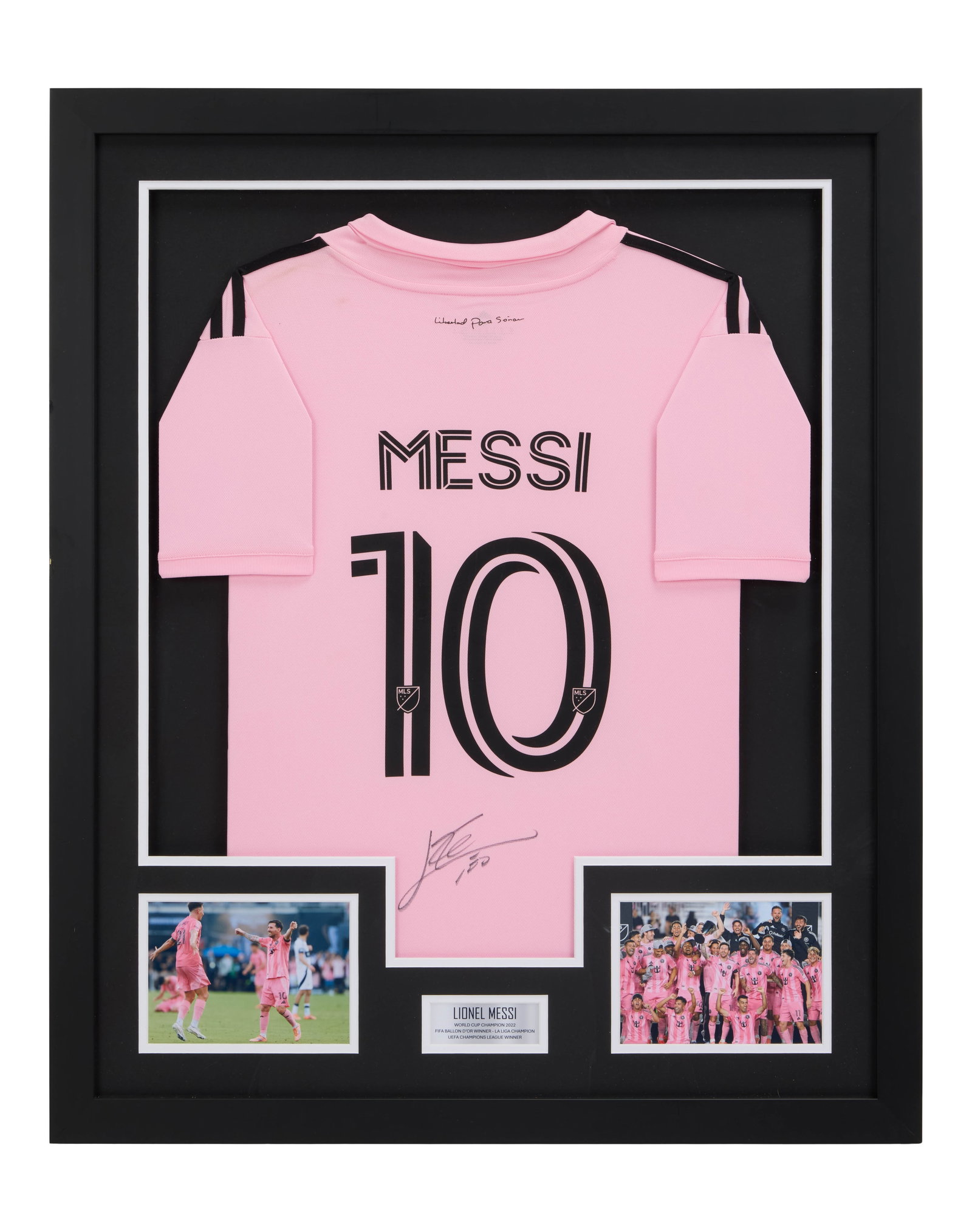 Lionel Messi | Signed Inter Miami Commemorative Jersey Display (Beckett) (1 of 3)