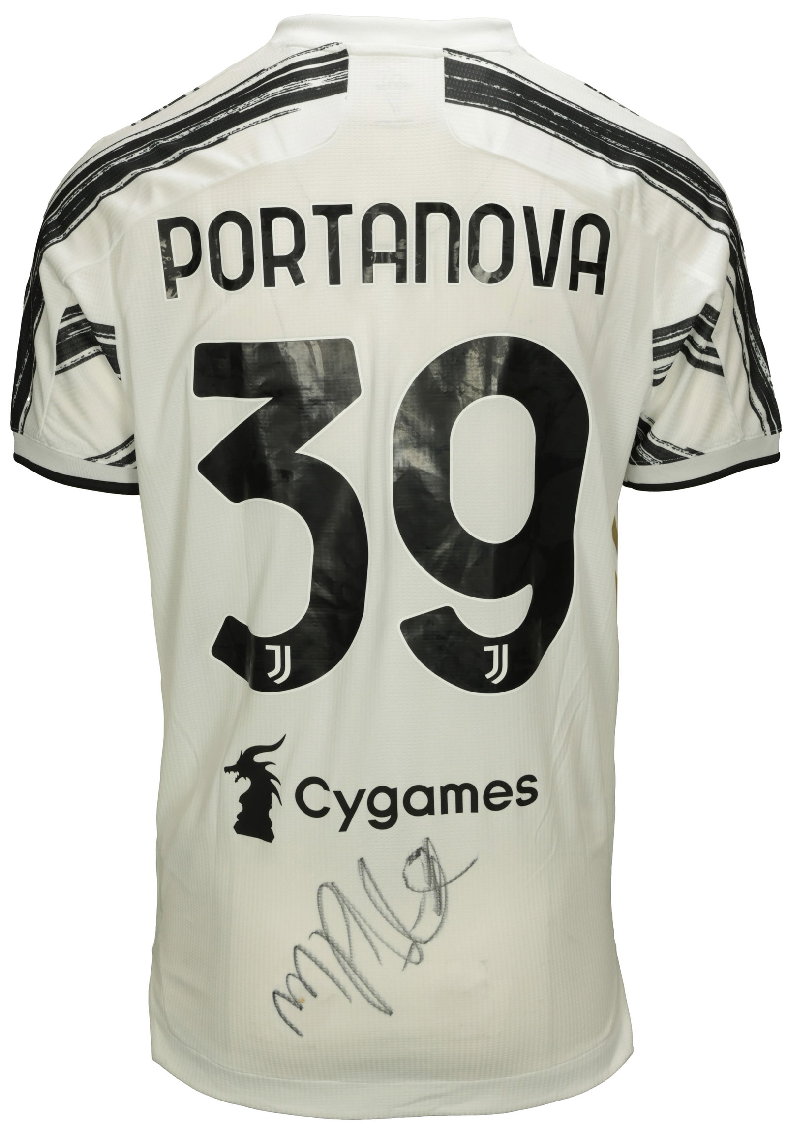 Manolo Portanova | Match-Issued and Signed 2020-2021 Serie-A Juventus Jersey (MEARS) (1 of 4)