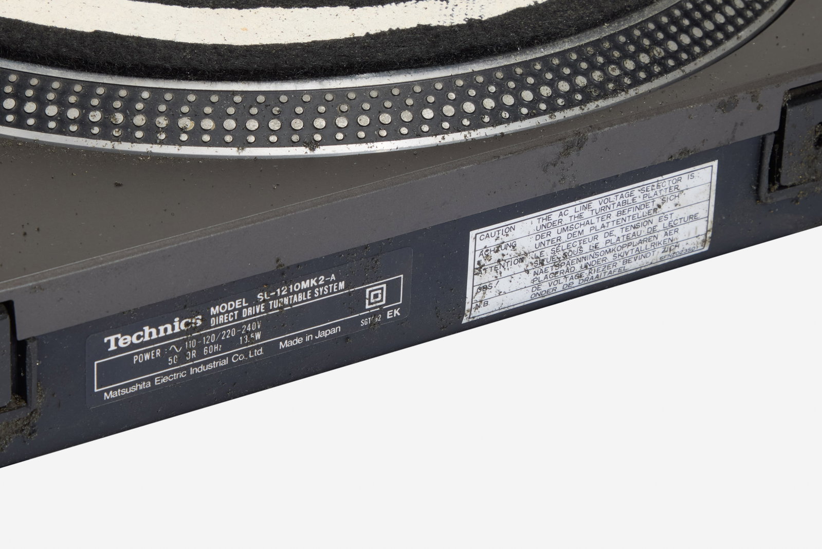 Boy George | Road Case with Technics Turntable - 7
