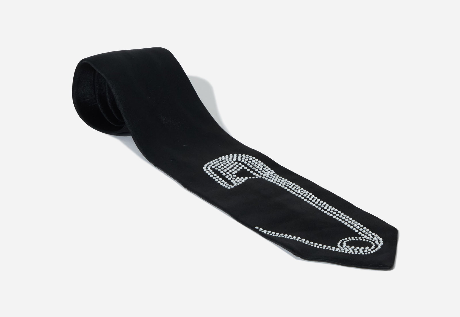 Boy George | Gianni Versace Black Safety Pin (1 of 3)