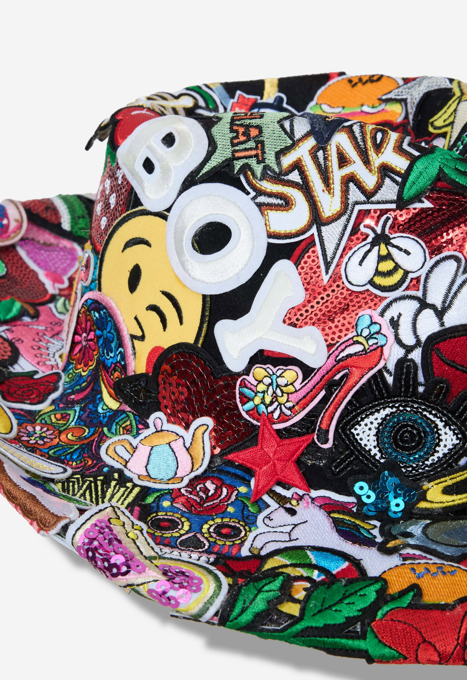 Boy George | Scala Classico Patchwork Signed Cowboy Hat - 2