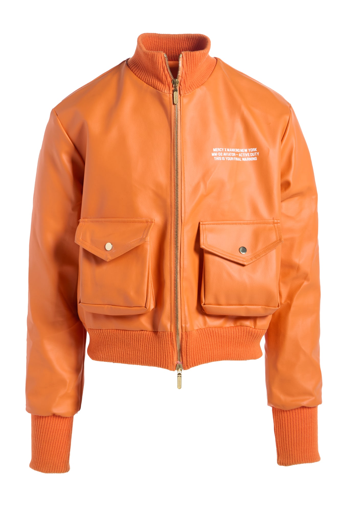 Juice WRLD | Music Video-Worn "Hear Me Calling" Mercy x Mankind Orange Leather Jacket