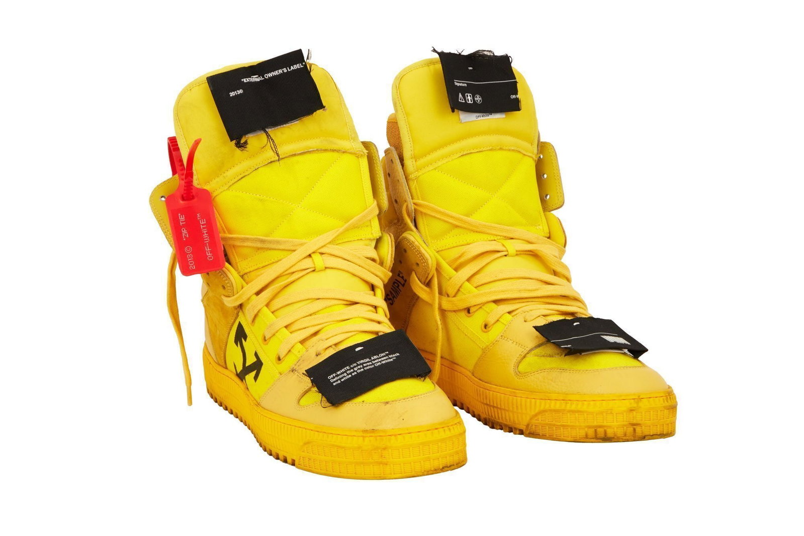 Juice WRLD | Stage-Worn "Coachella" Virgil Abloh Off-White Brand Sneakers