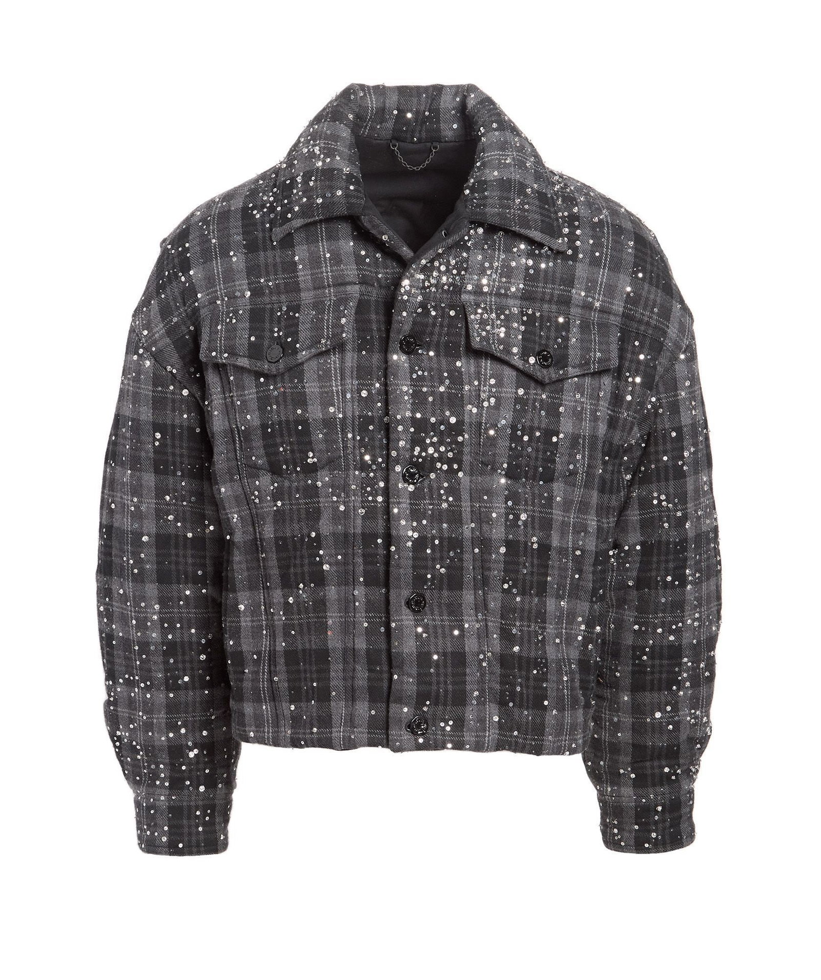 Juice WRLD | Louis Vuitton Brand Sequined Plaid Jacket (1 of 6)