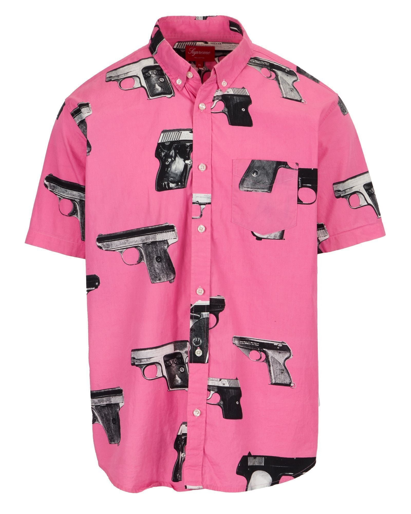 Juice WRLD | Stage-Worn "Spilt Milk Festival" Supreme Pistol Print Shirt