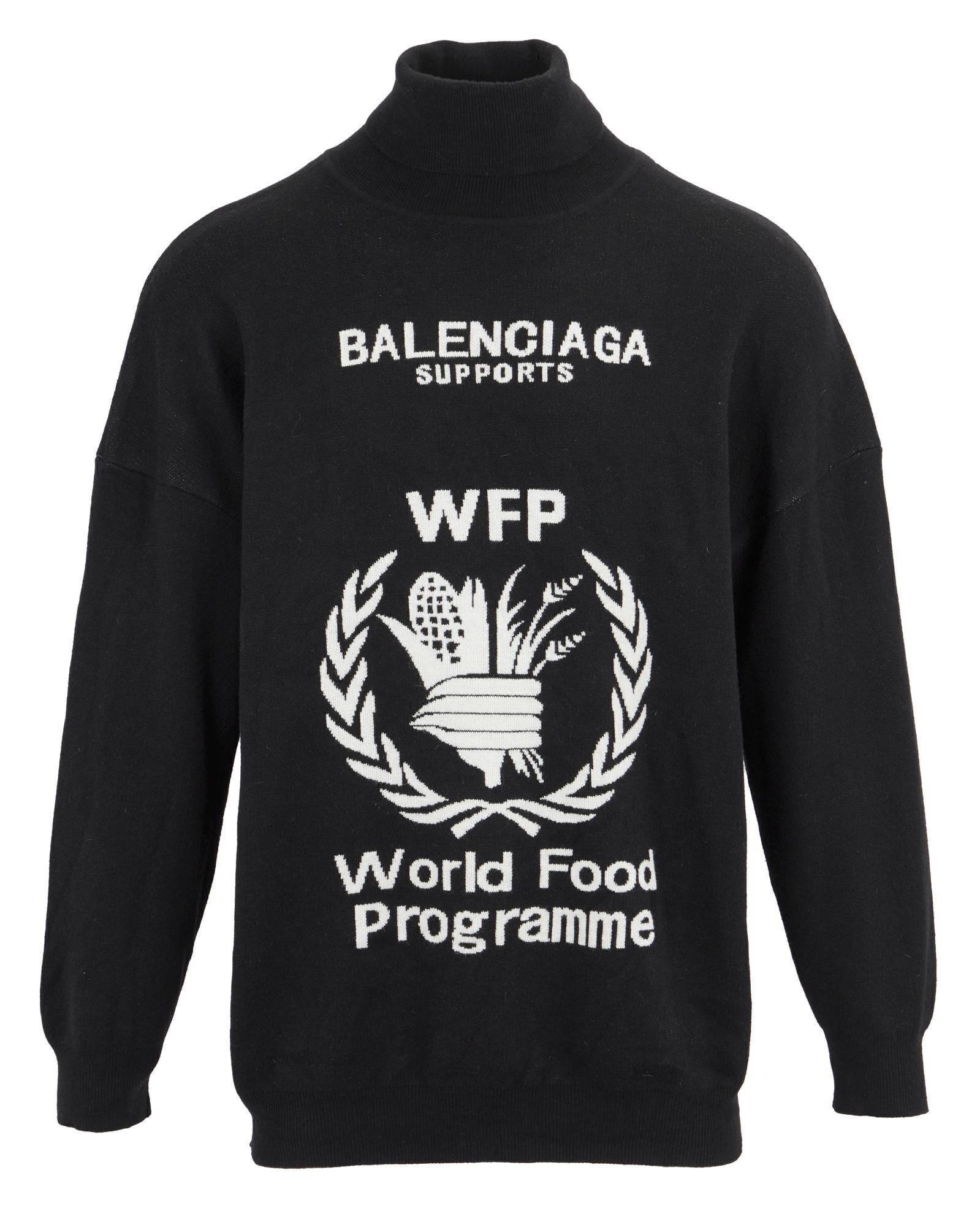 Juice WRLD | Balenciaga Brand "World Food Programme" Turtleneck