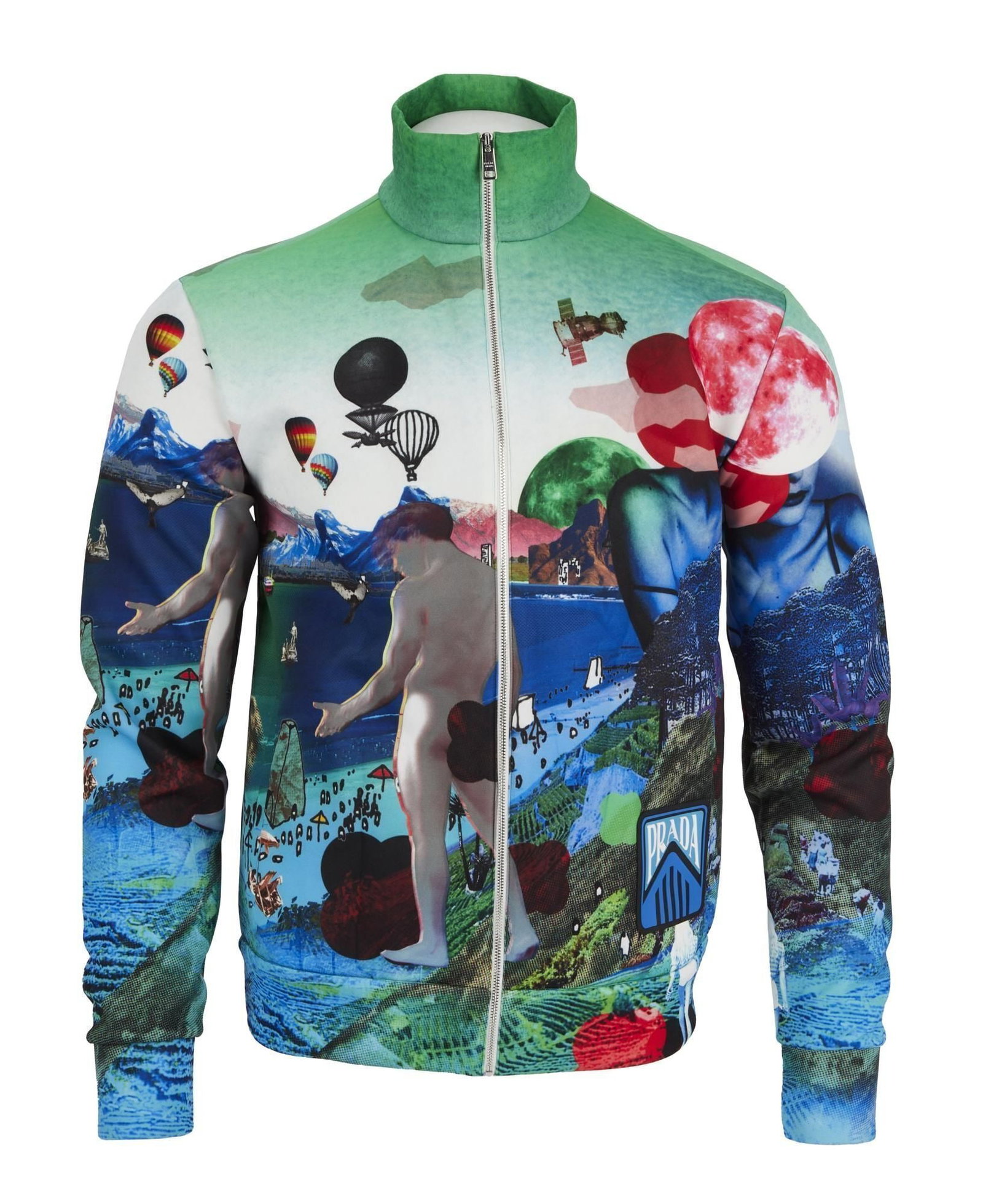 Juice WRLD | Prada Jersey Zip-Front Cardigan