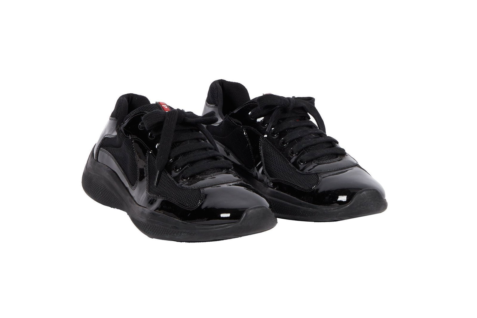 Juice WRLD | Prada "America's Cup" Sneakers: A pair of black Prada "America's Cup" sneakers (4E3304), owned by Juice WRLD. From The Juice WRLD Tour Archive ? A portion of the proceeds from this sale will benefit the "Live Free 999 Foundation," w