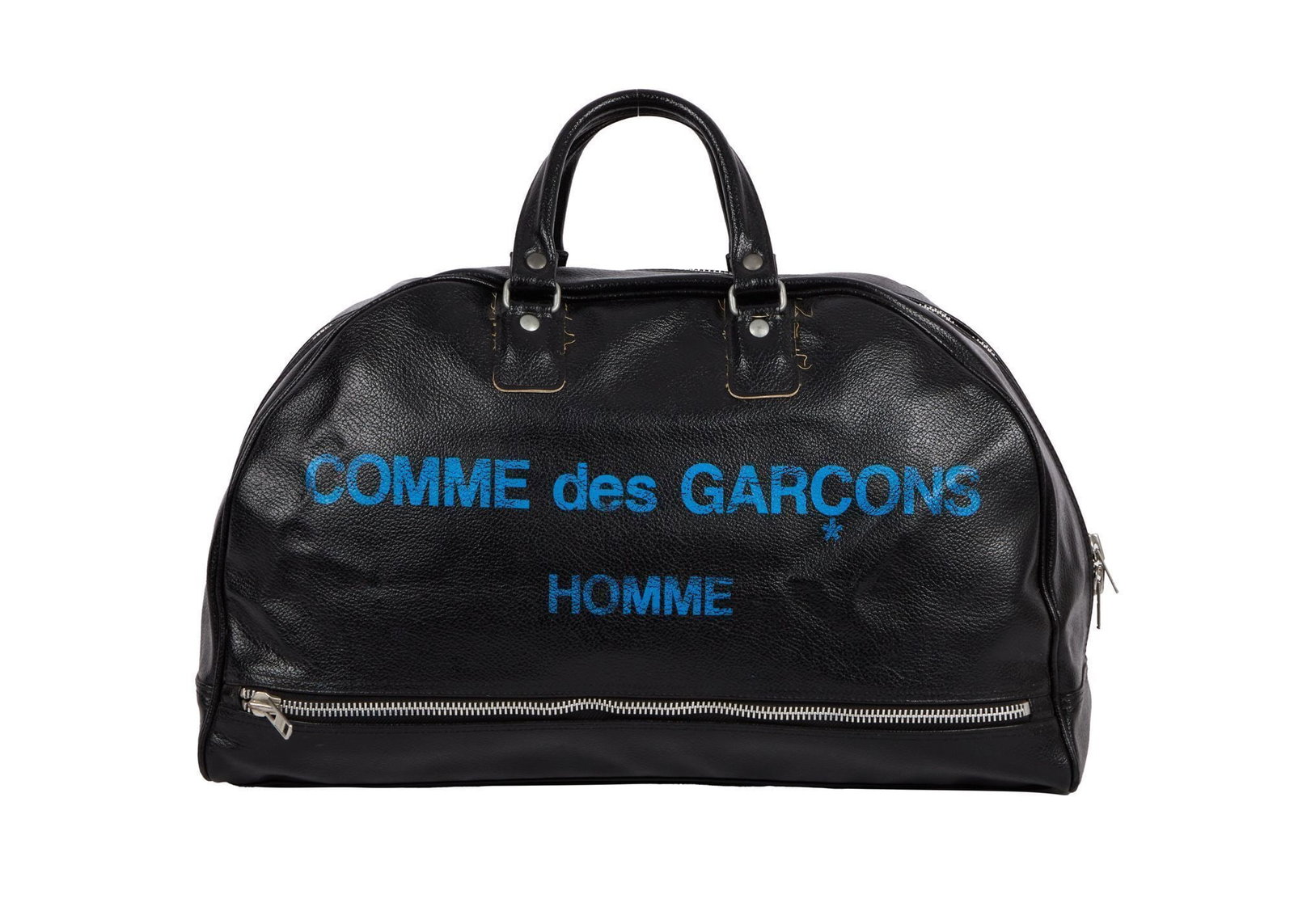 Juice WRLD | Comme Des Garcons Homme Black Leather Bag
