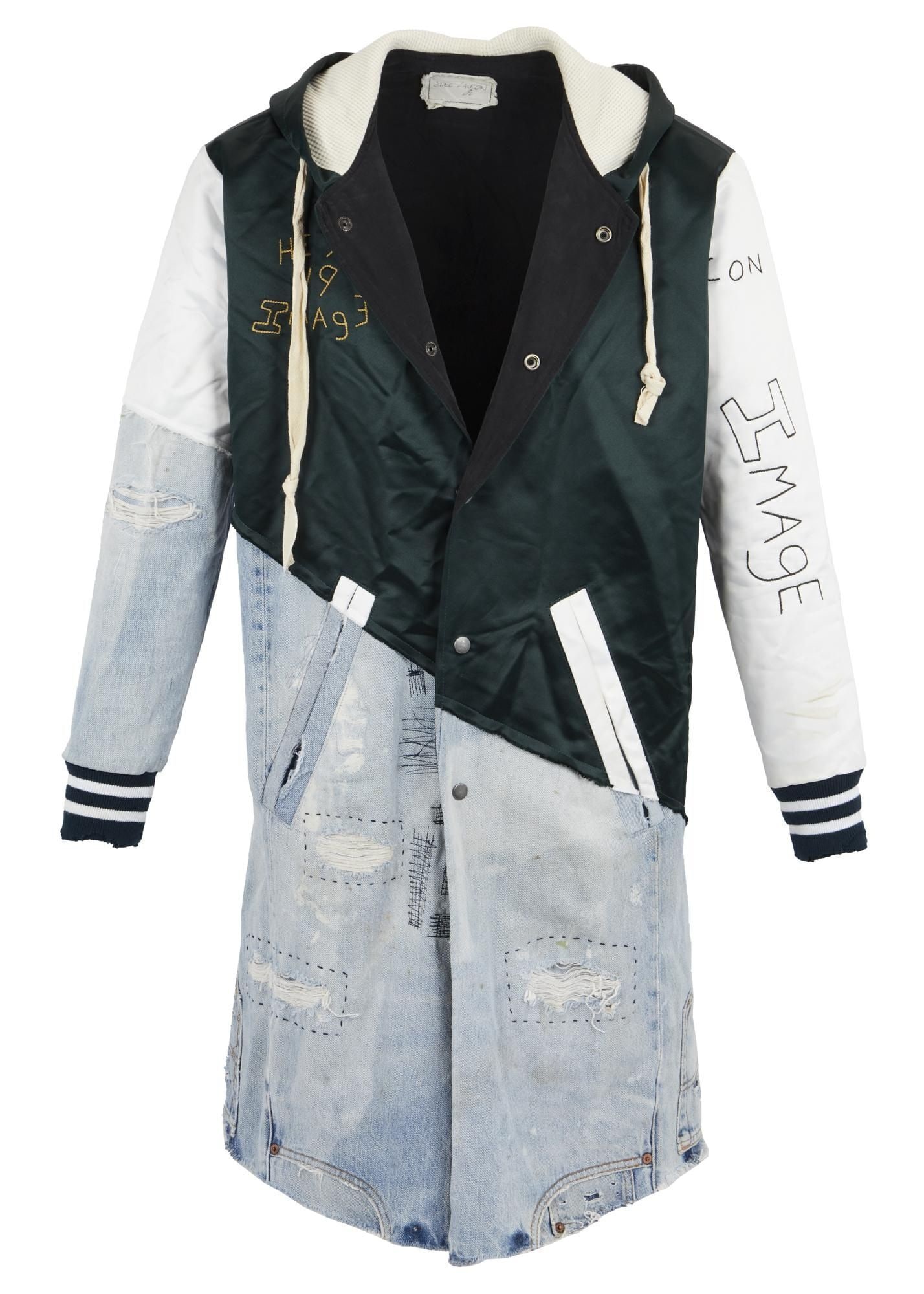 Juice WRLD | Greg Lauren Hooded Varsity Jacket